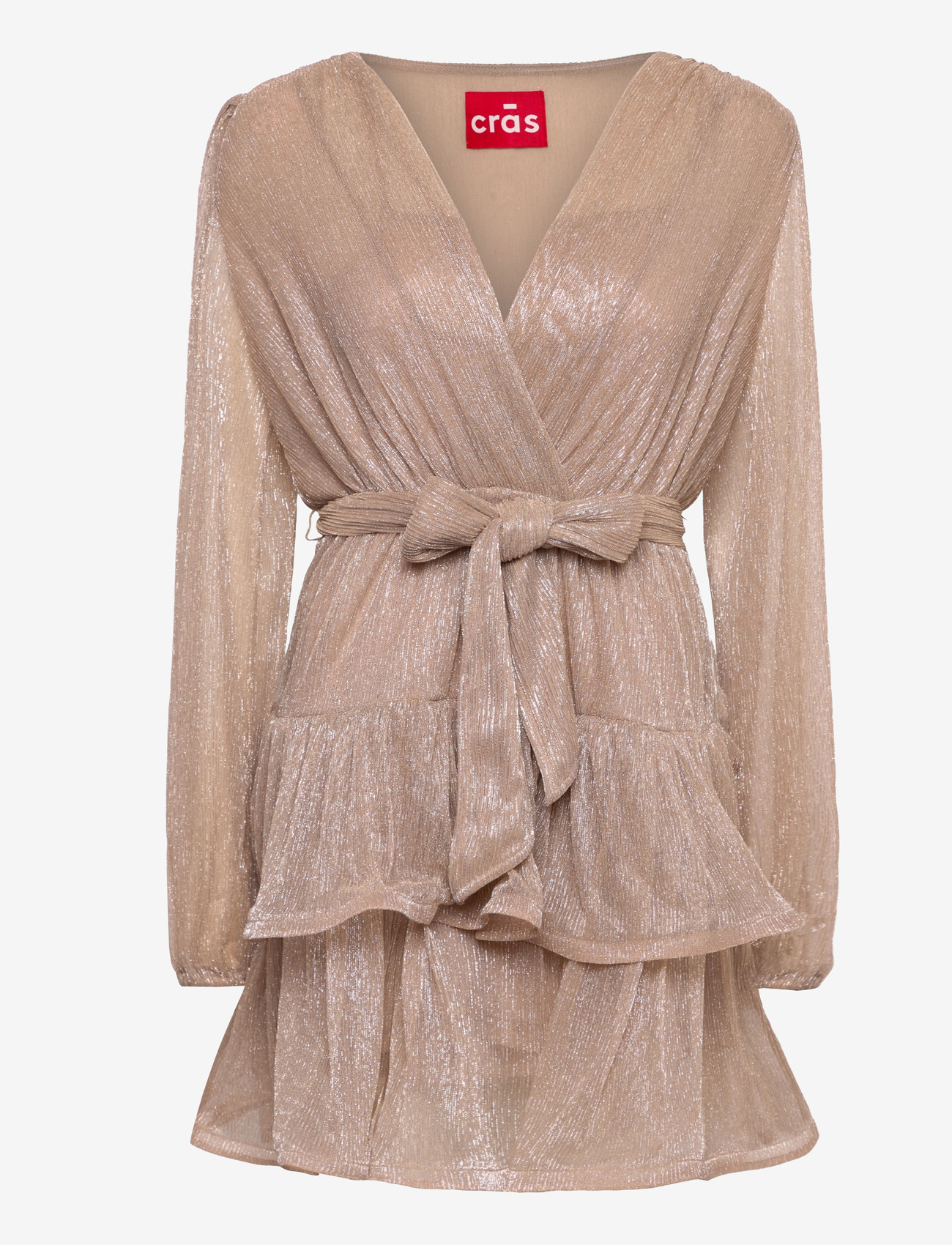 crās - Angelacras Dress - pidulikud kleidid - champagne - 1