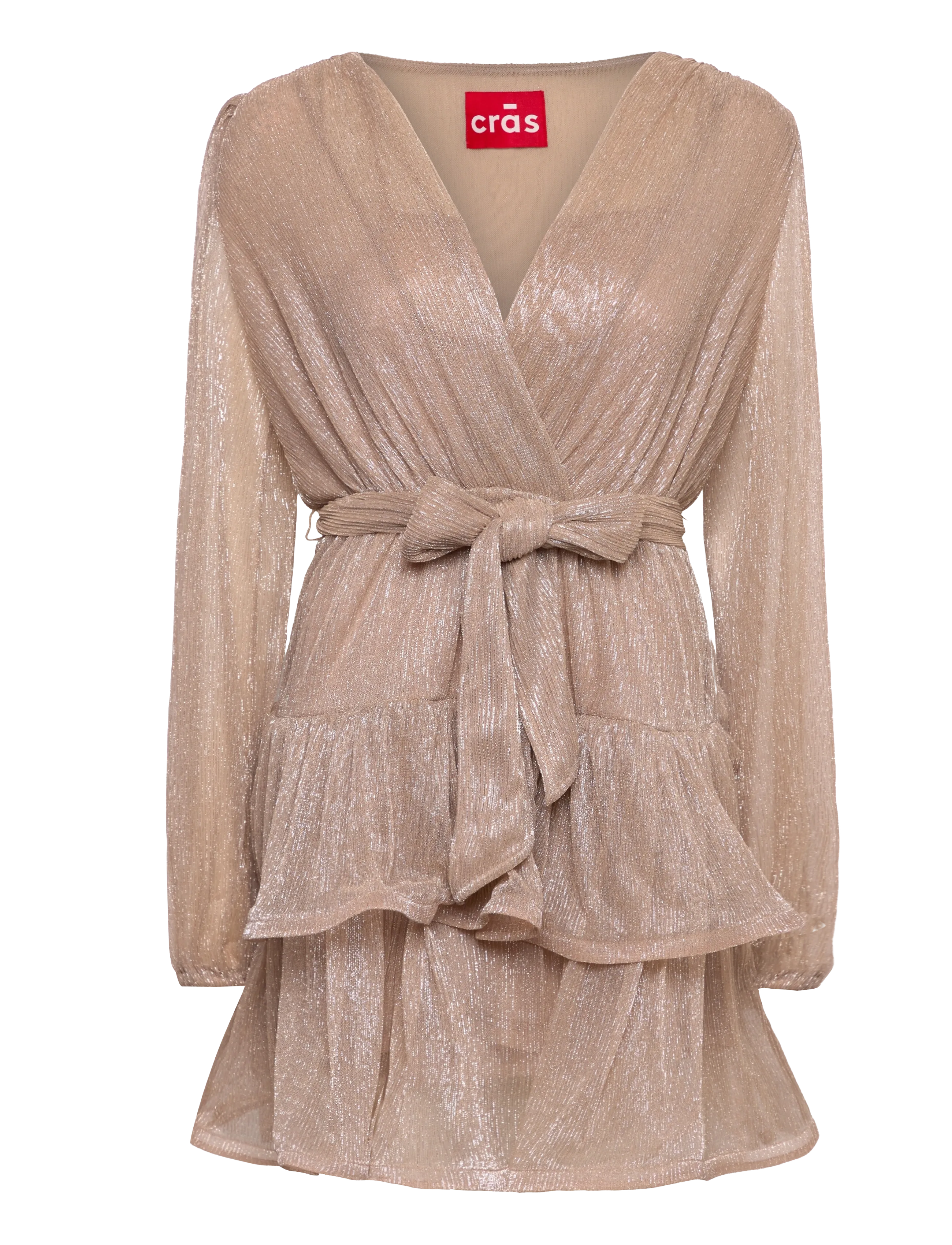 crās Angelacras Dress - Kleidid - CHAMPAGNE / beige