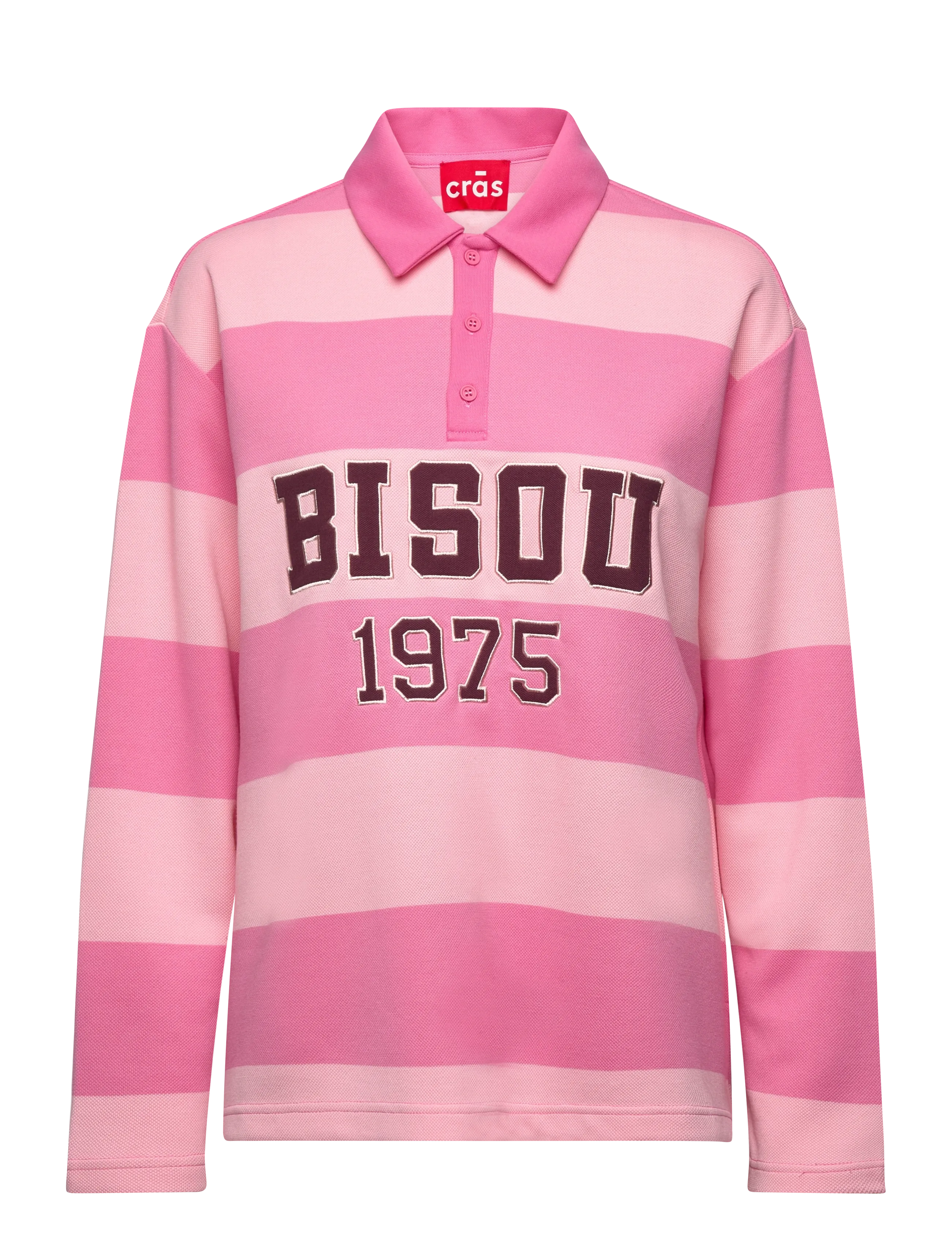 Bisoucras Blouse - 8127 PALE PINK STRIPE