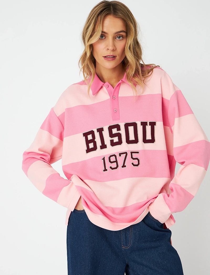 crās - Bisoucras Blouse - långärmade skjortor - 8127 pale pink stripe - 0