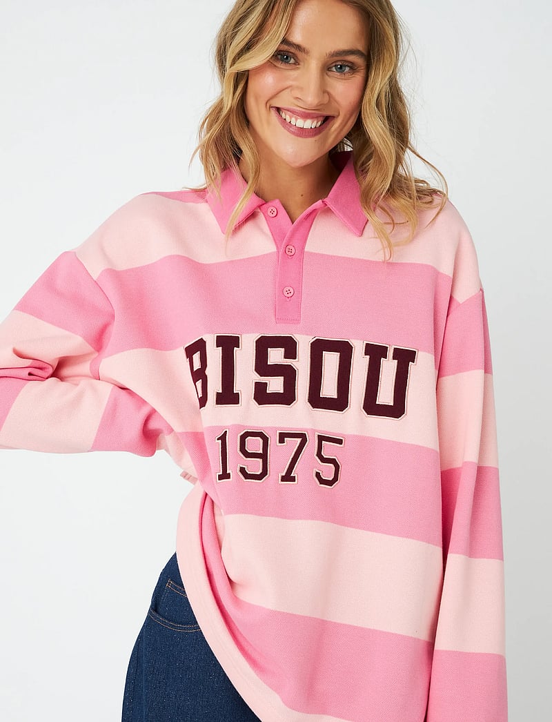 crās - Bisoucras Blouse - långärmade skjortor - 8127 pale pink stripe - 4