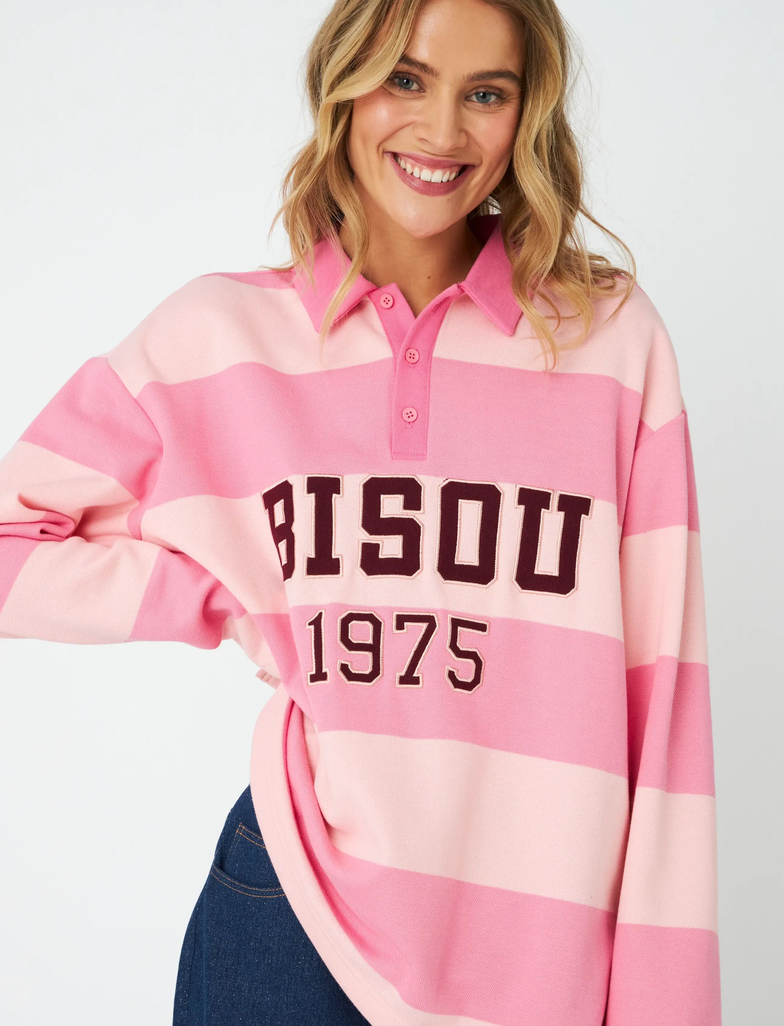 crās - Bisoucras Blouse - långärmade skjortor - 8127 pale pink stripe - 4