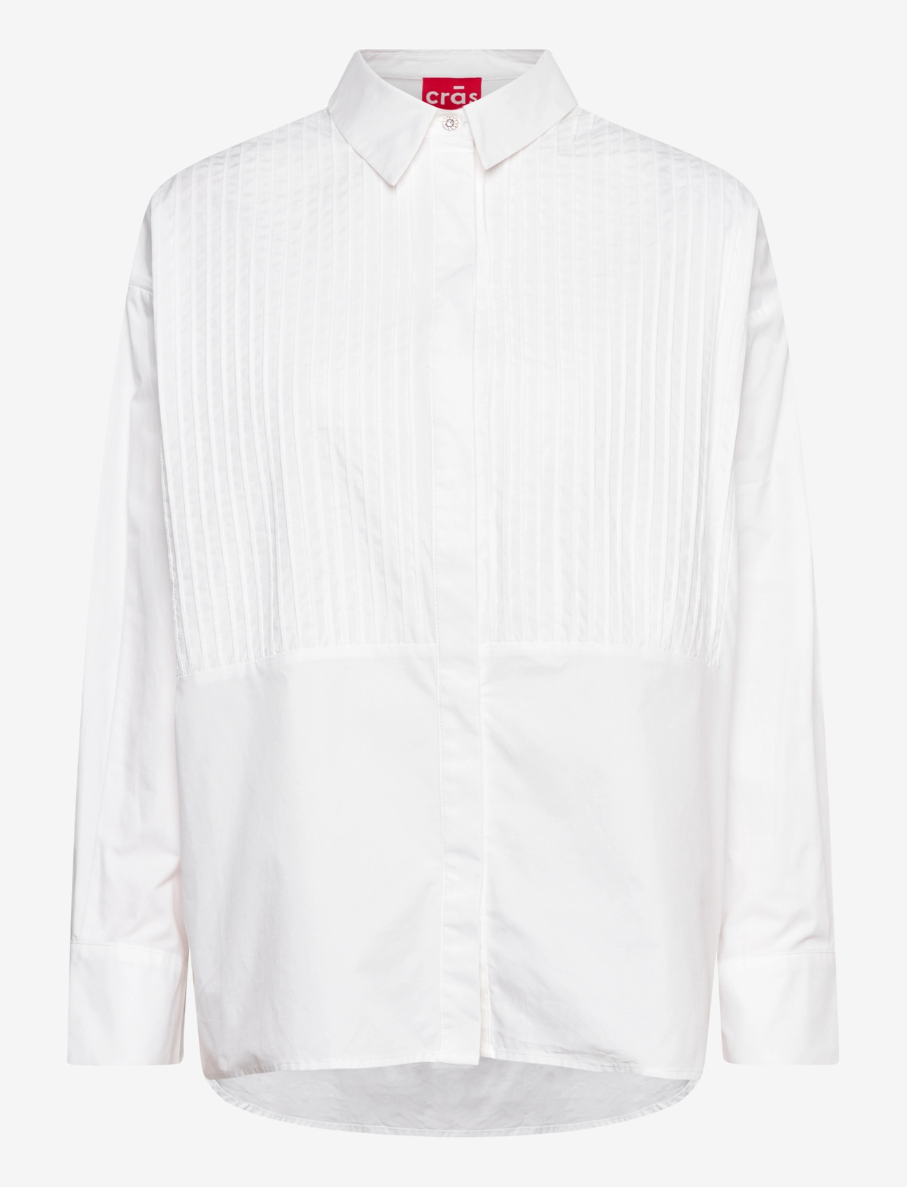 crās - Saturncras Shirt - long-sleeved shirts - white - 1
