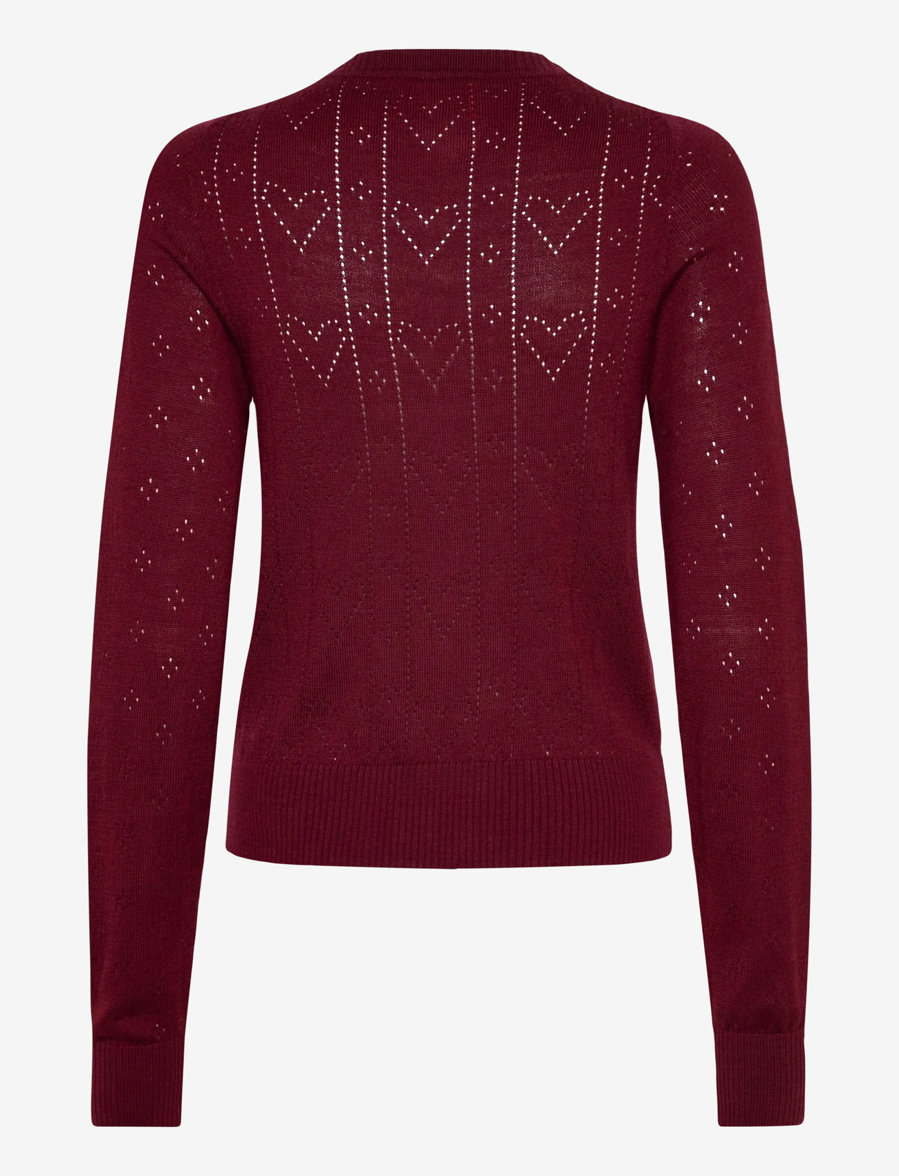crās - Blaircras Cardigan - cardigans - 4044 cabernet - 2