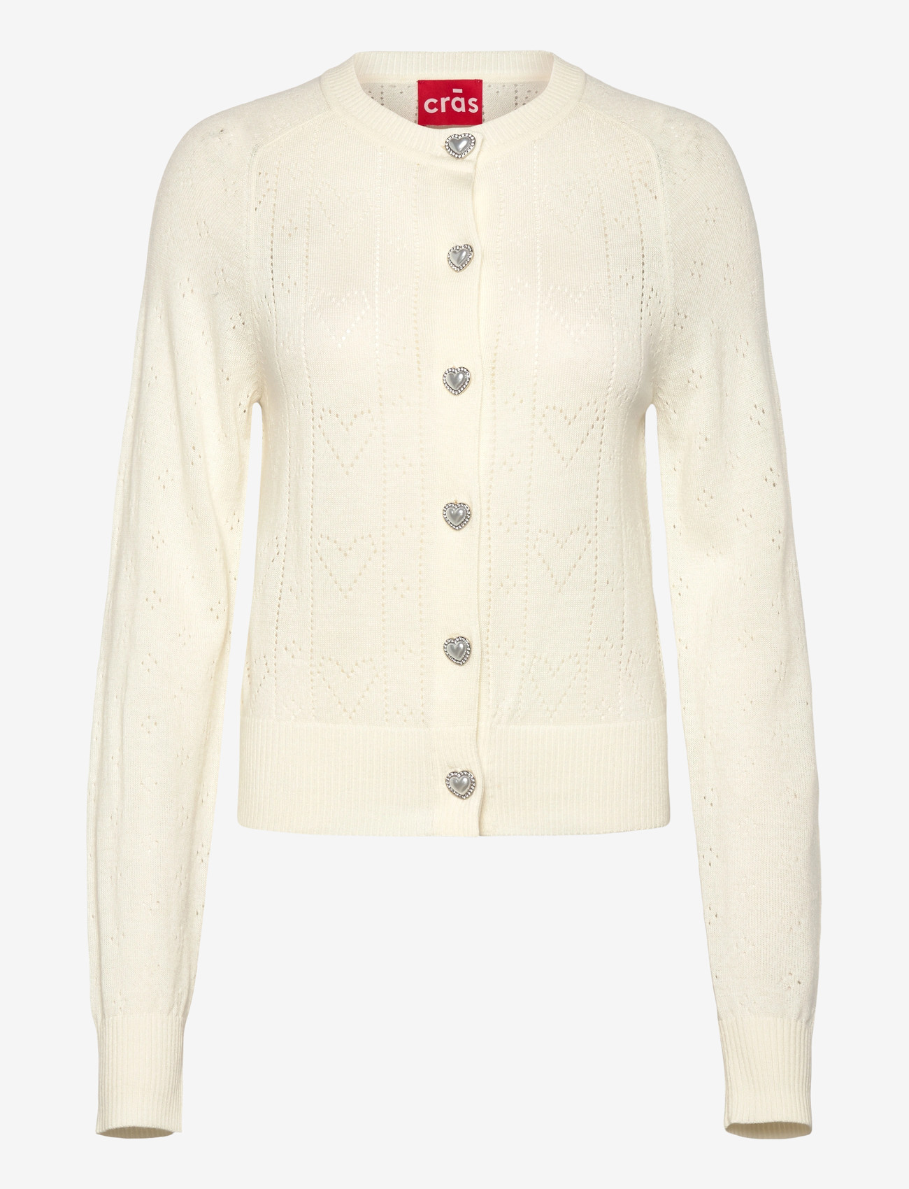 crās - Blaircras Cardigan - cardigans - ivory - 0