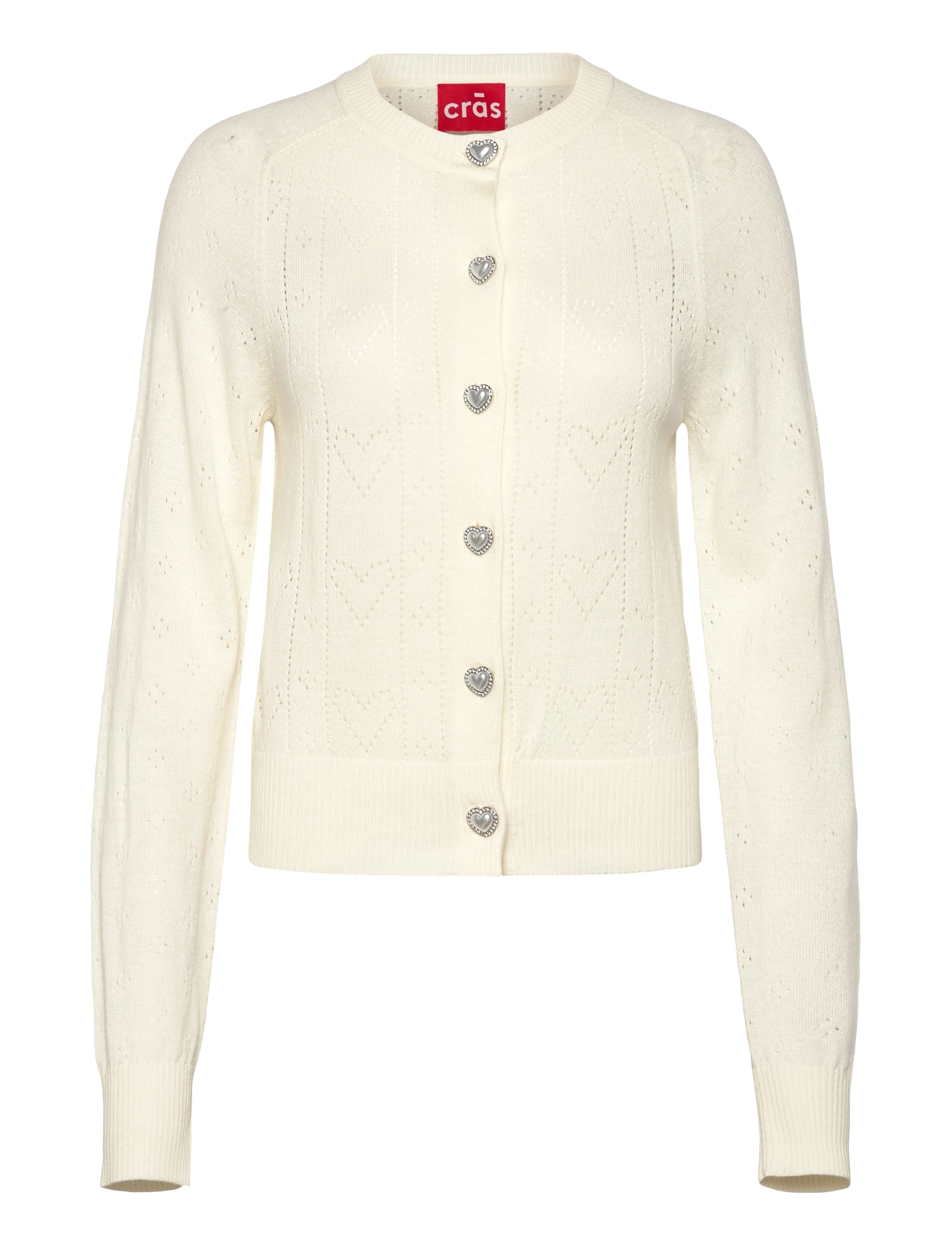 crās Blaircras Cardigan - Riided - IVORY / cream