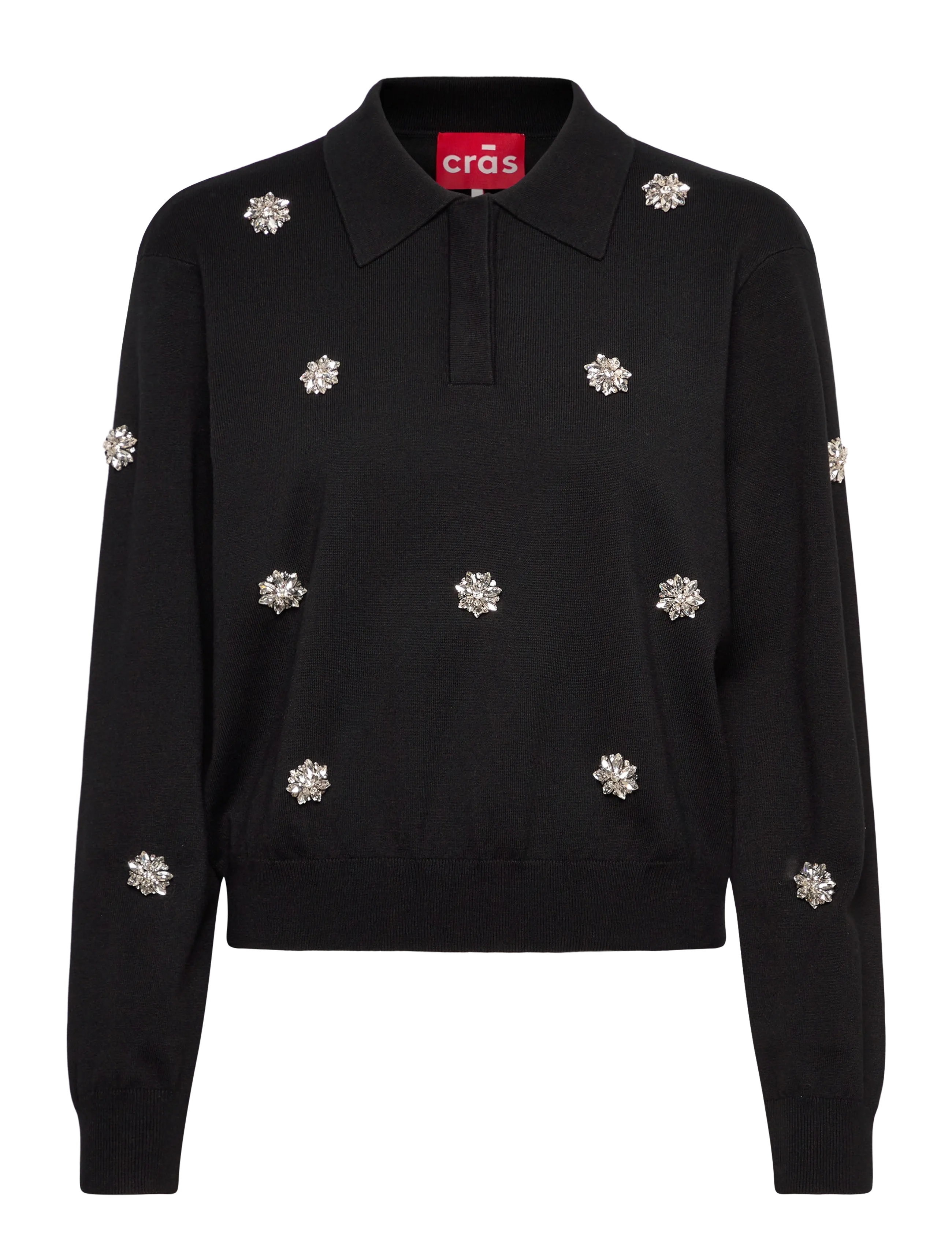 CRĀS Bridgetcras Polo Schwarz - 44 - Damen