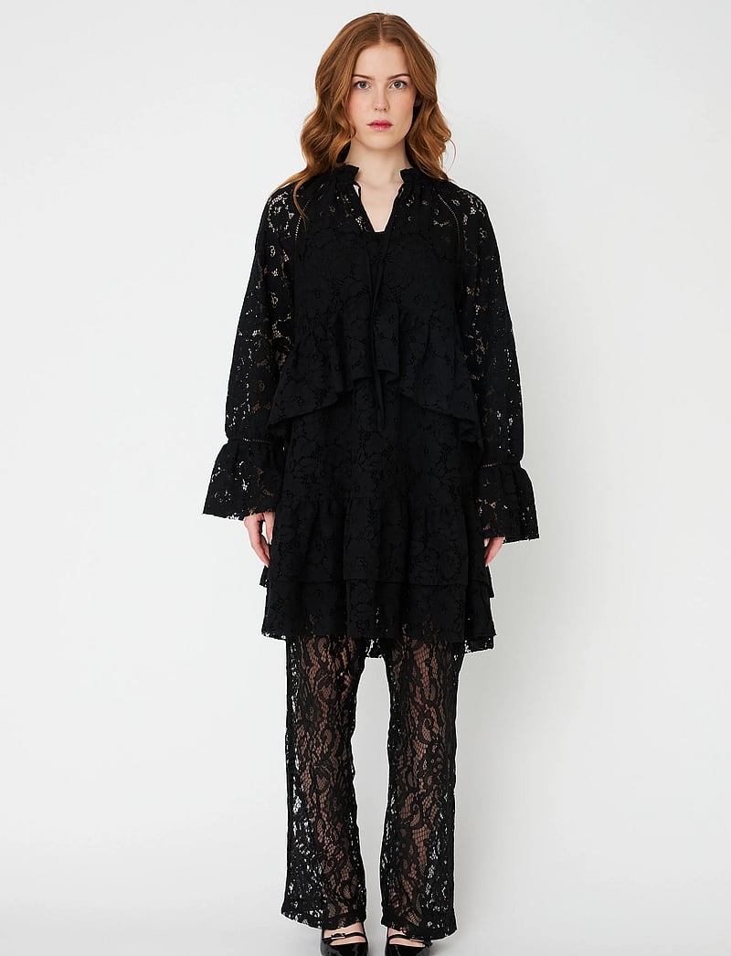 crās - Dominiquecras Dress - blondekjoler - black - 5