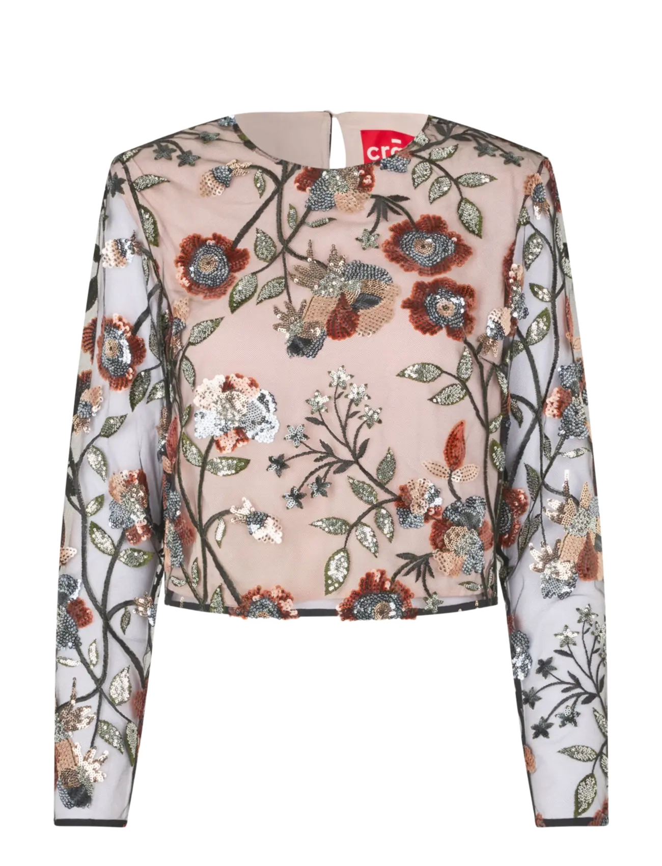 crās Queencras Blouse - Blouses & Shirts - ROSE SEQUIN / pink/rose
