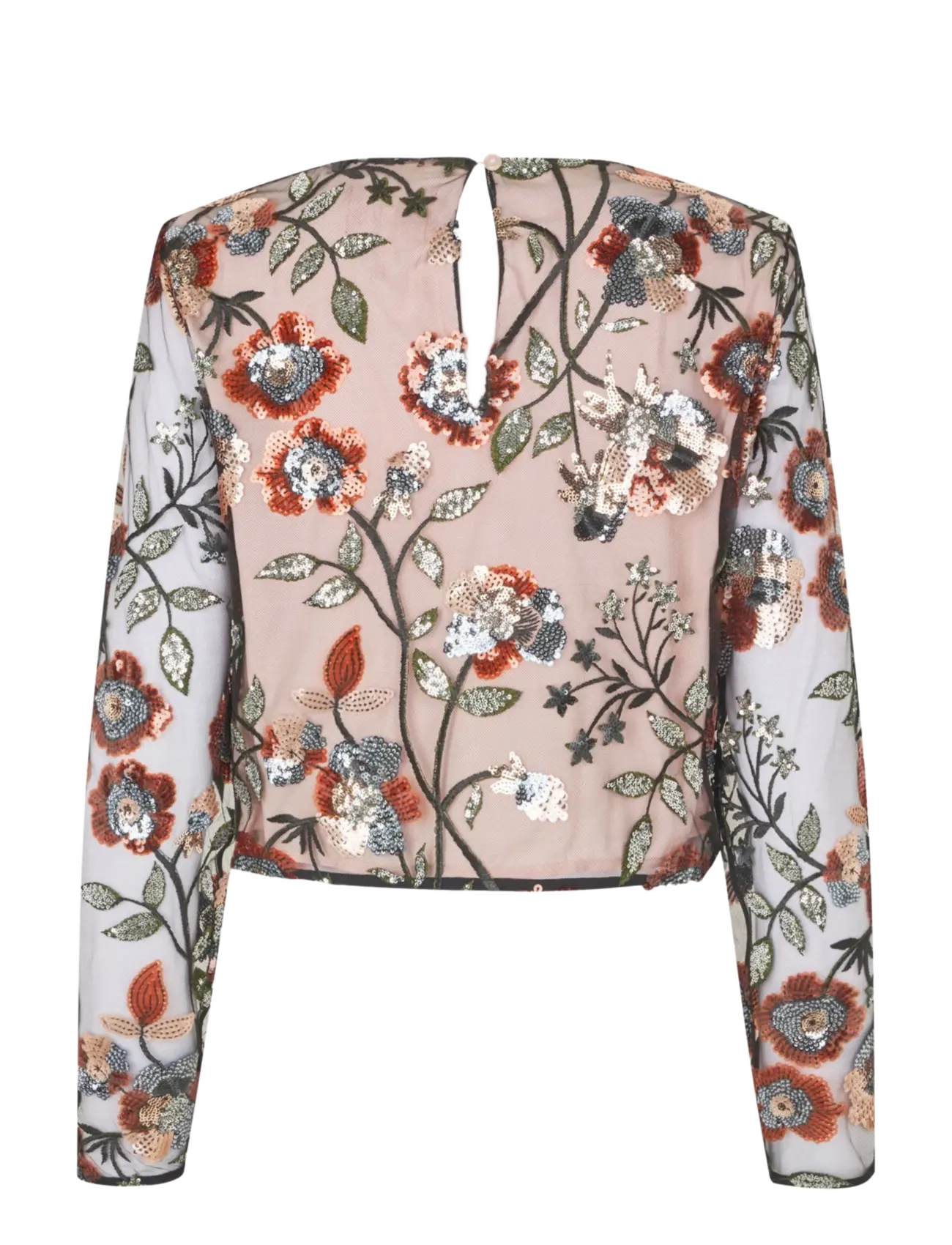 crās - Queencras Blouse - rose sequin - 2