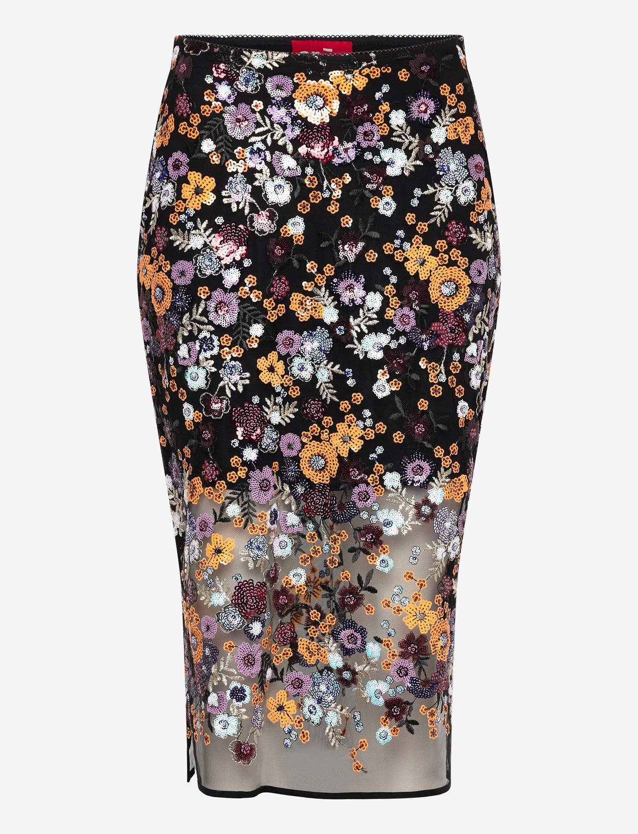 crās - Queencras Skirt - midi skirts - black - 0