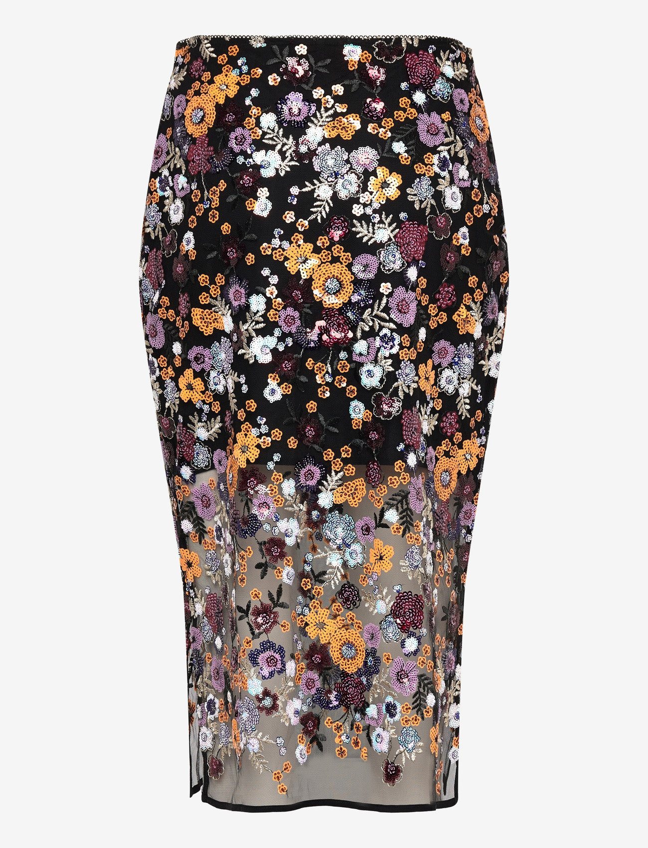 crās - Queencras Skirt - midi skirts - black - 1
