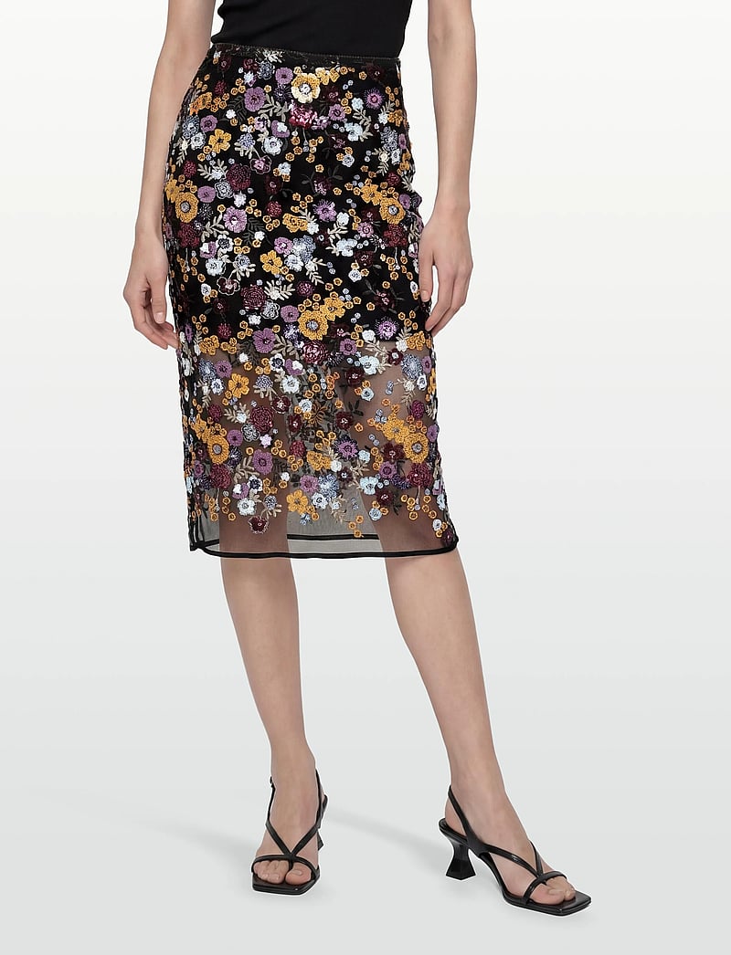 crās - Queencras Skirt - midihameet - black - 3