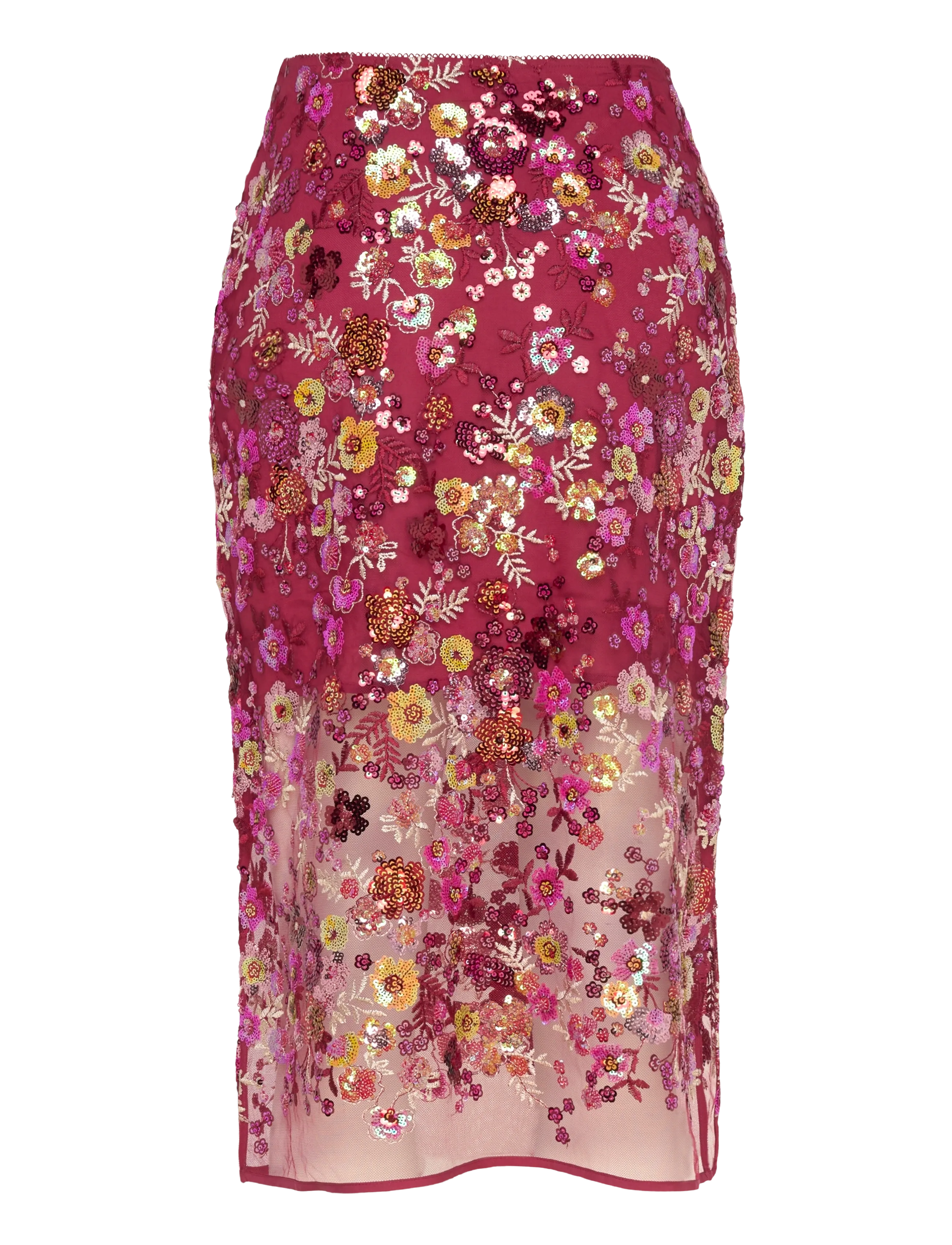 crās - Queencras Skirt - midi-röcke - cabernet - 2