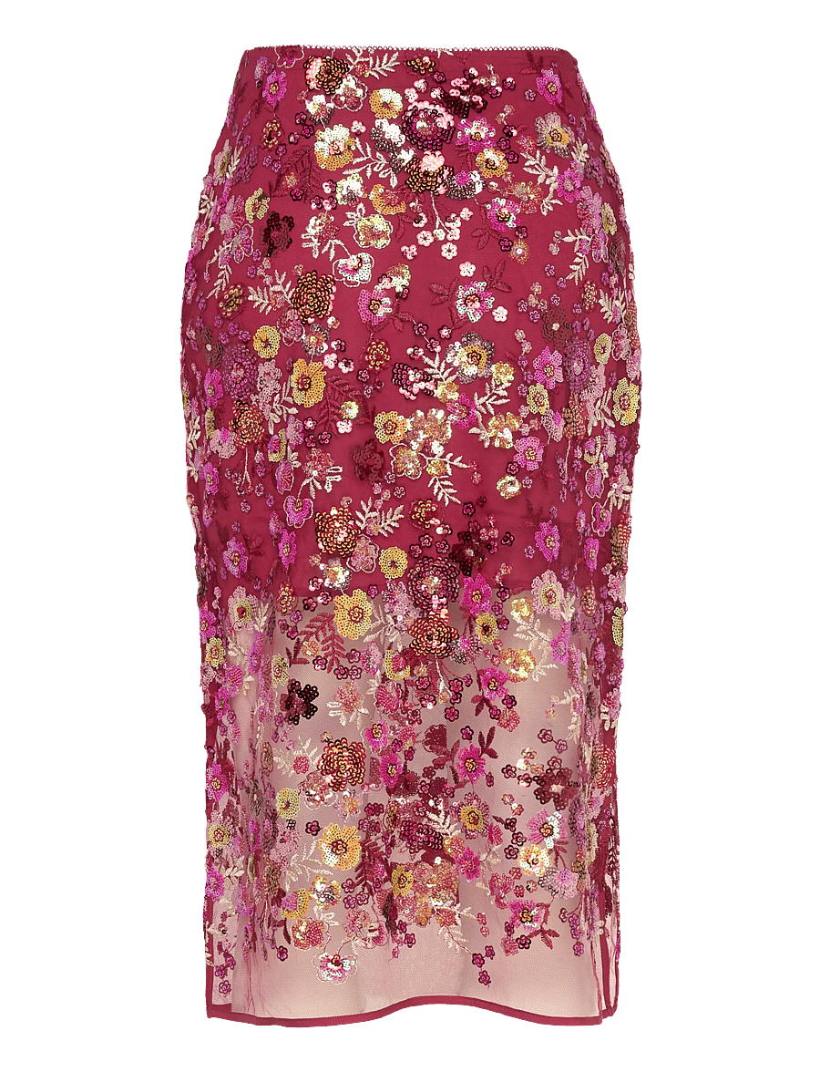 crās - Queencras Skirt - midi nederdele - cabernet - 2