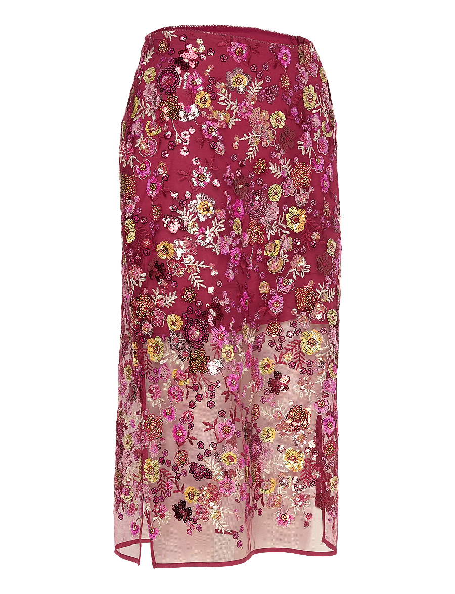crās - Queencras Skirt - midi nederdele - cabernet - 3