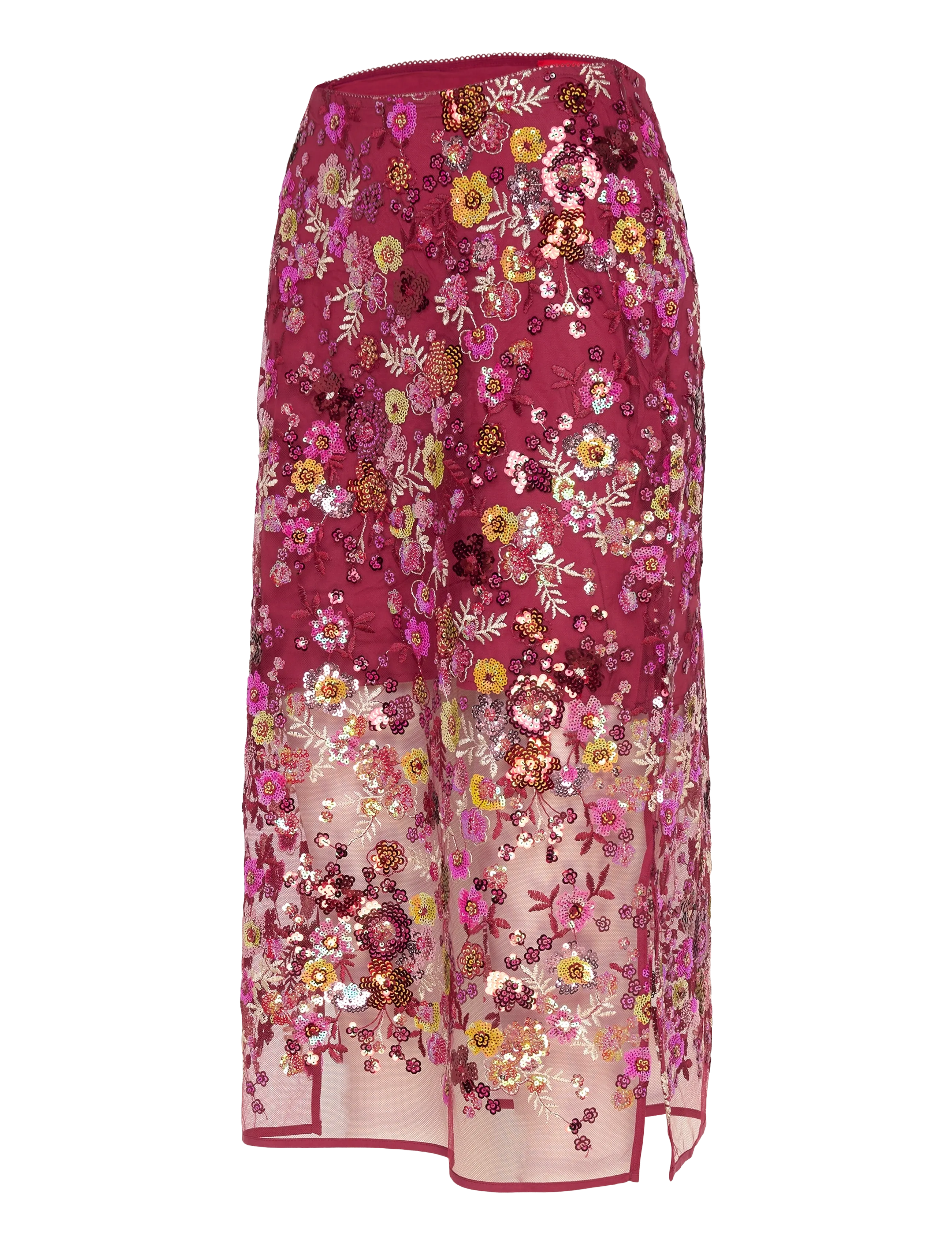 crās - Queencras Skirt - midi-röcke - cabernet - 4
