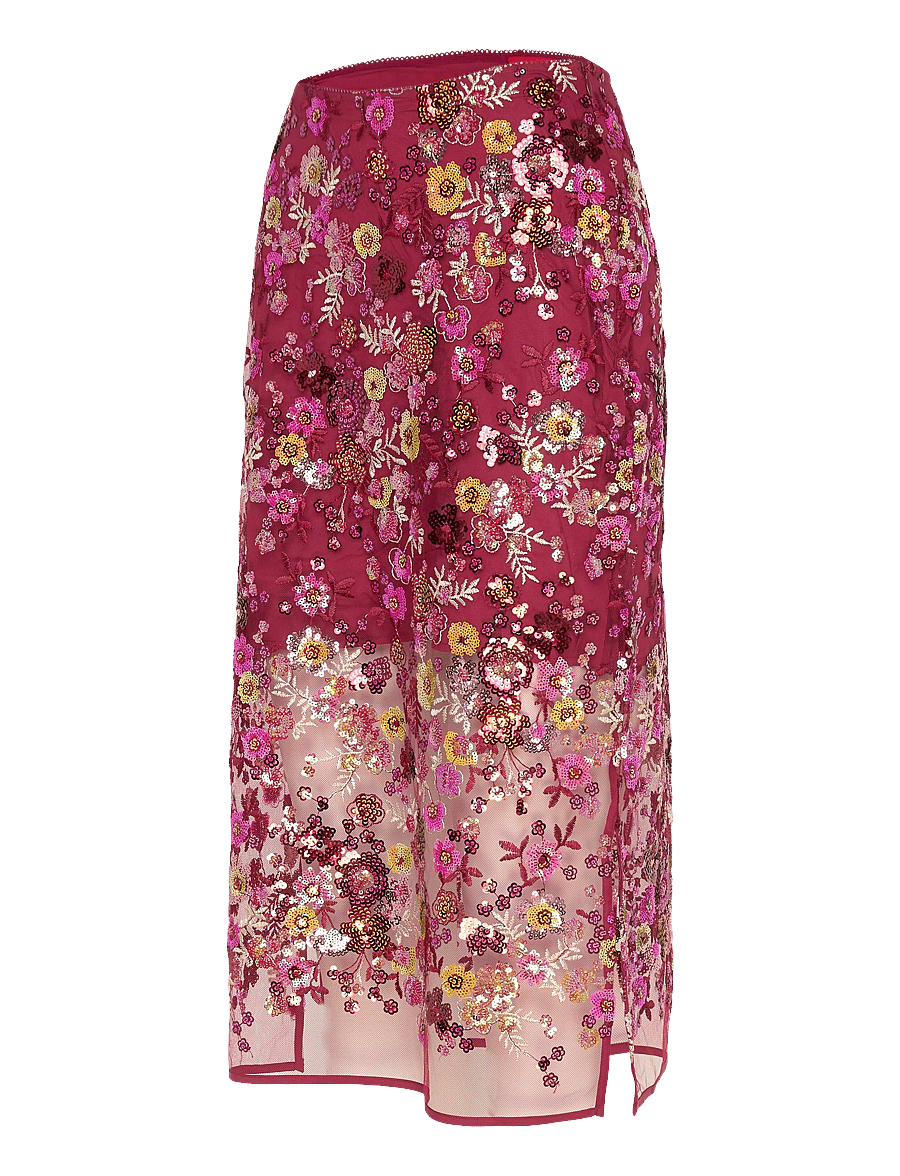 crās - Queencras Skirt - midi nederdele - cabernet - 4