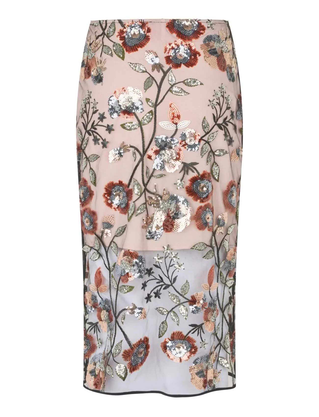 crās - Queencras Skirt - midi skirts - rose sequin - 2