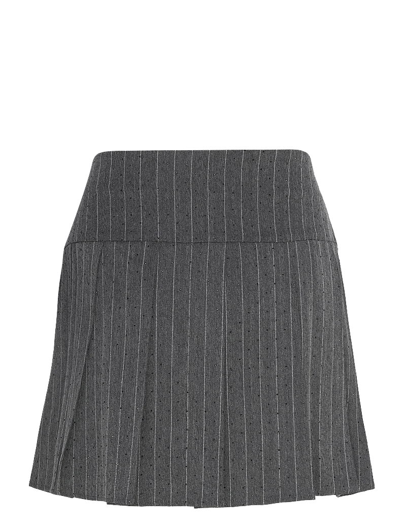 crās - Lilimycras Skirt - faltenröcke - rhinestone grey - 2