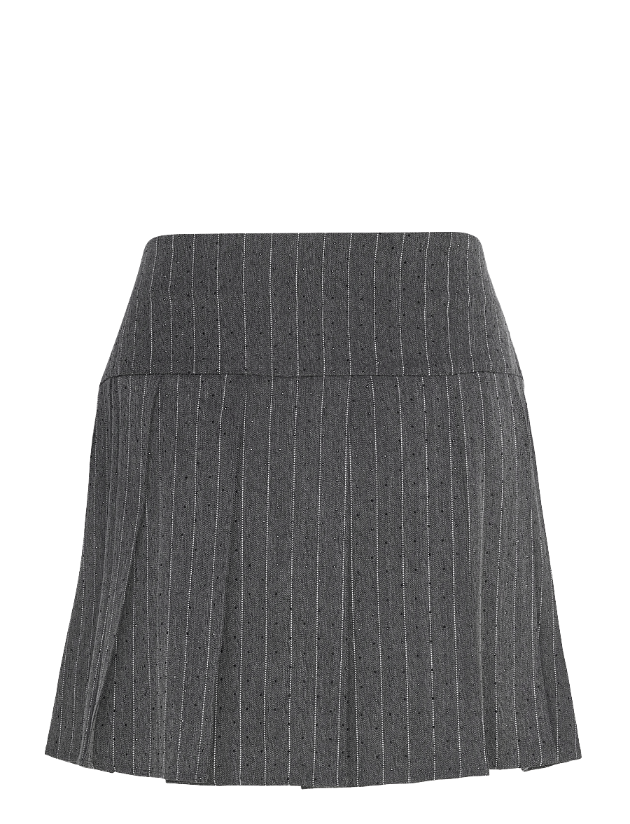 crās - Lilimycras Skirt - plisserade kjolar - rhinestone grey - 2