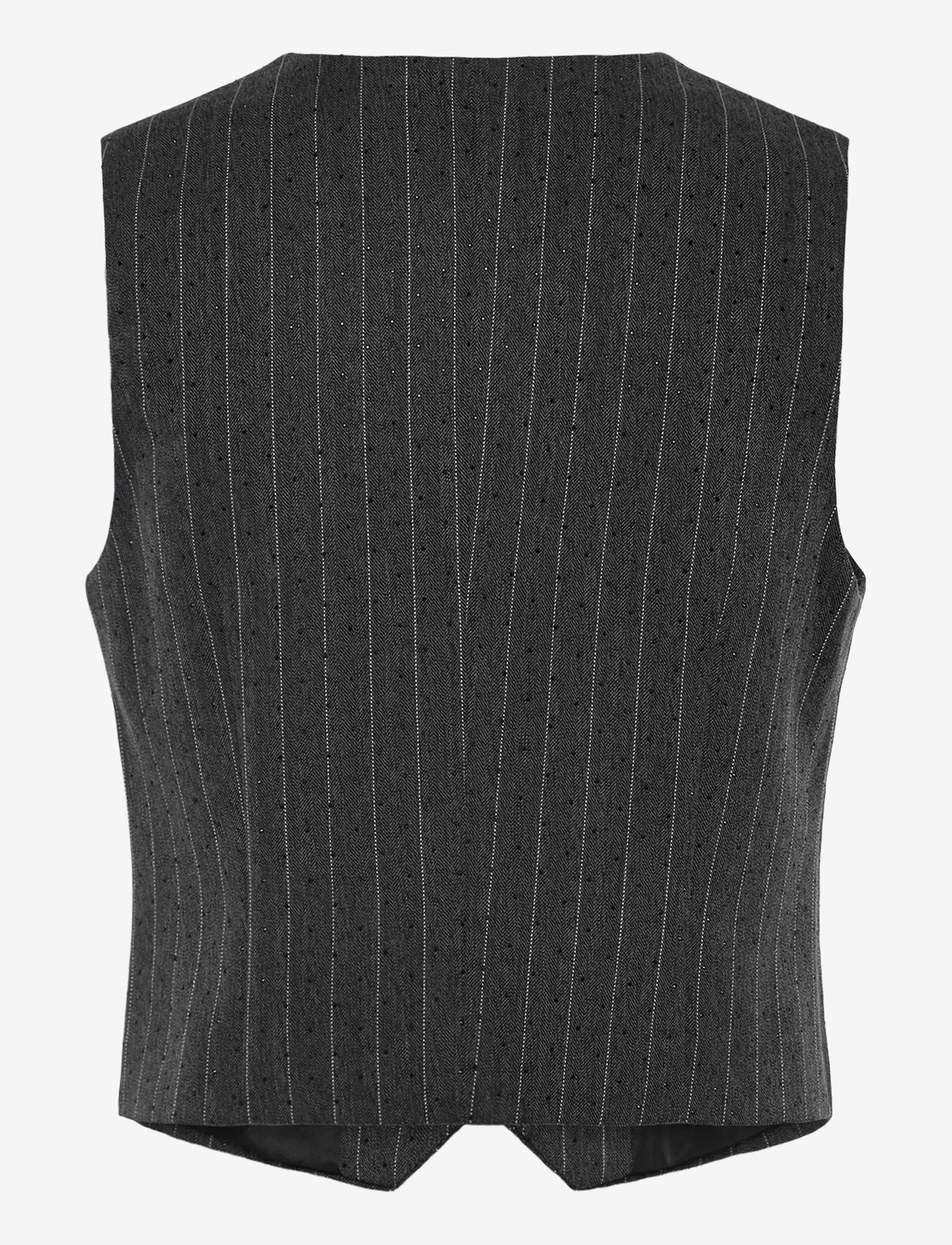 crās - Lilimycras Waistcoat - westen - 9005 rhinestone grey - 2