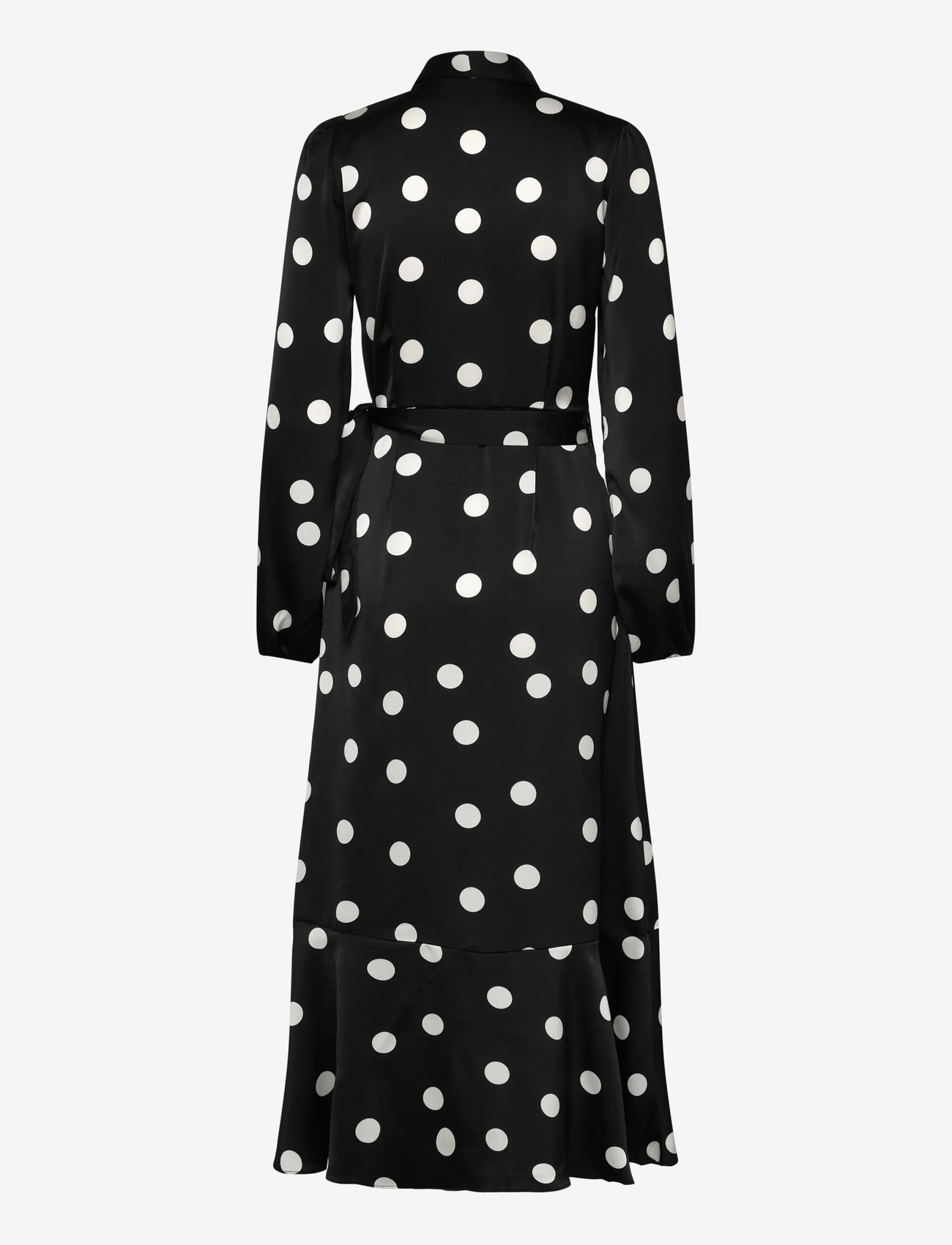 crās - Laracras Dress - omlottklänningar - 8123 black white dot - 2