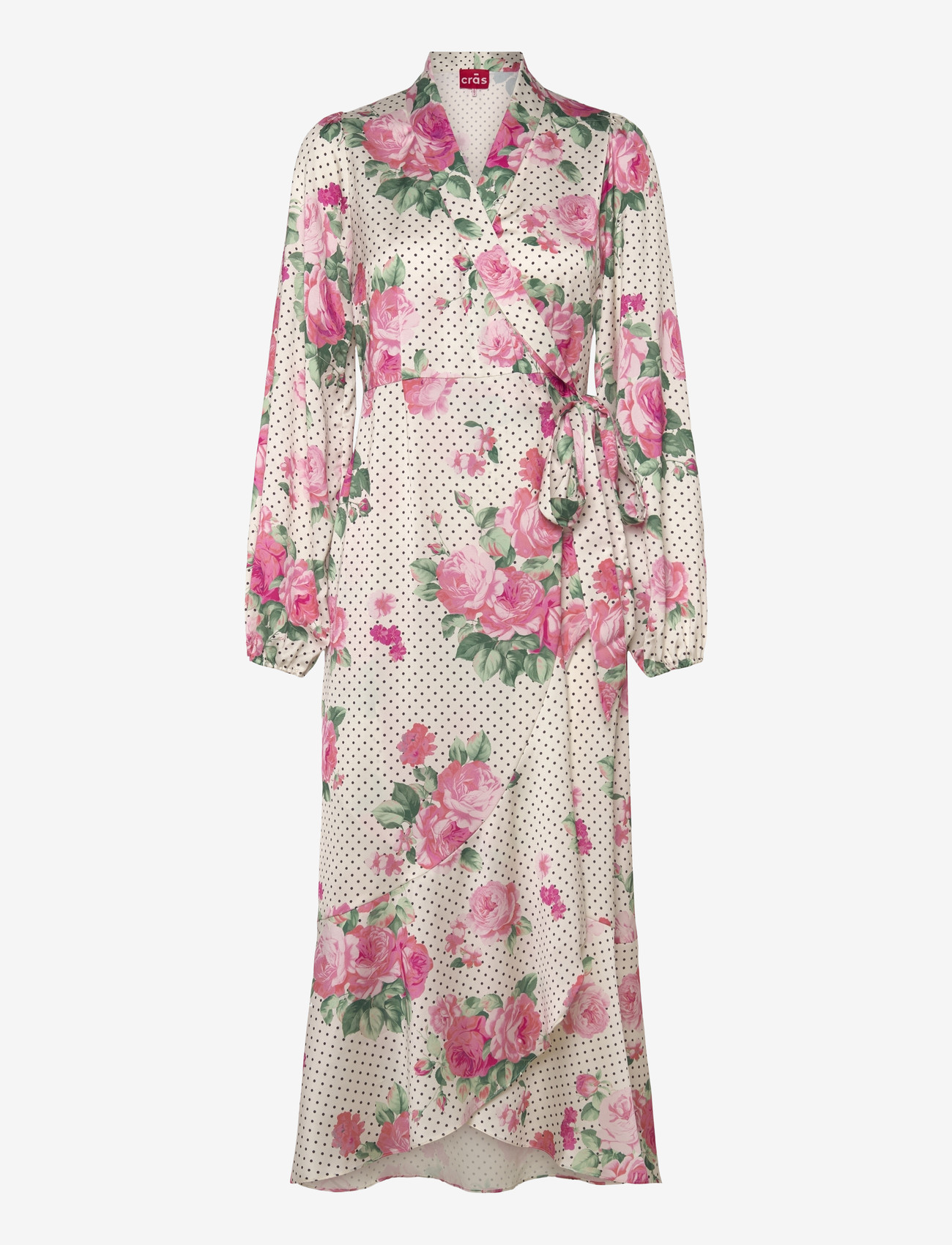 crās - Laracras Dress - slå-om-kjoler - polka rose - 0