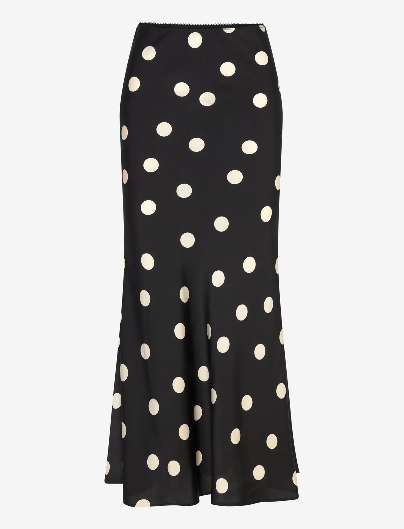 crās - Maidencras Skirt - spódnice długie - 8123 black white dot - 1