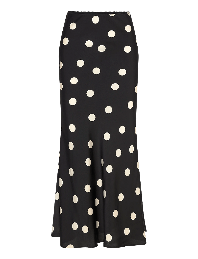 crās - Maidencras Skirt - maxikjolar - 8123 black white dot - 1
