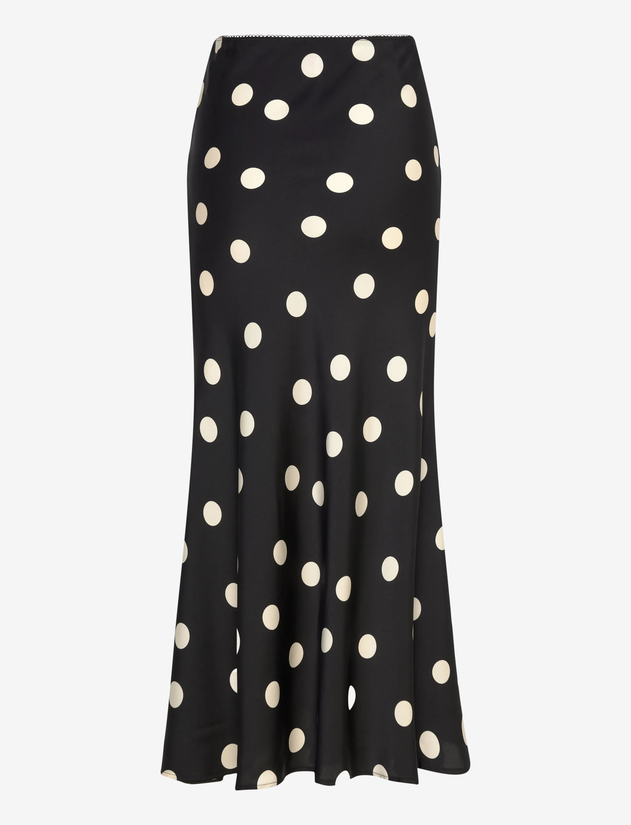 crās - Maidencras Skirt - spódnice długie - 8123 black white dot - 2