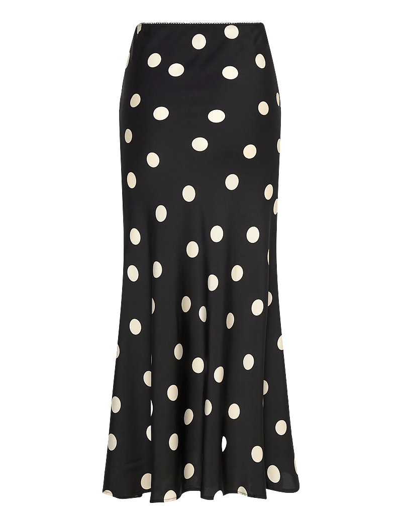 crās - Maidencras Skirt - maxikjolar - 8123 black white dot - 2