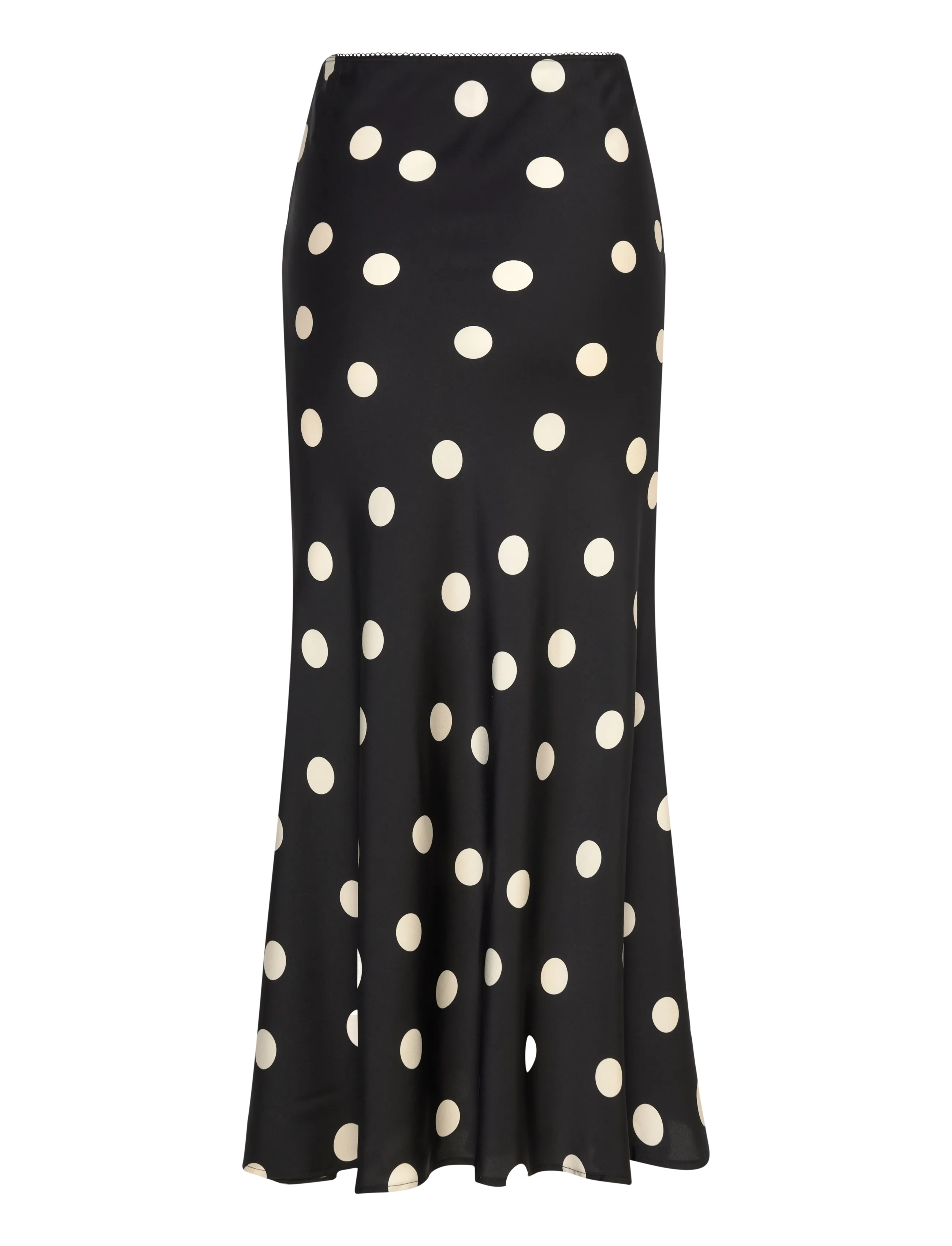 crās - Maidencras Skirt - maksihameet - 8123 black white dot - 2