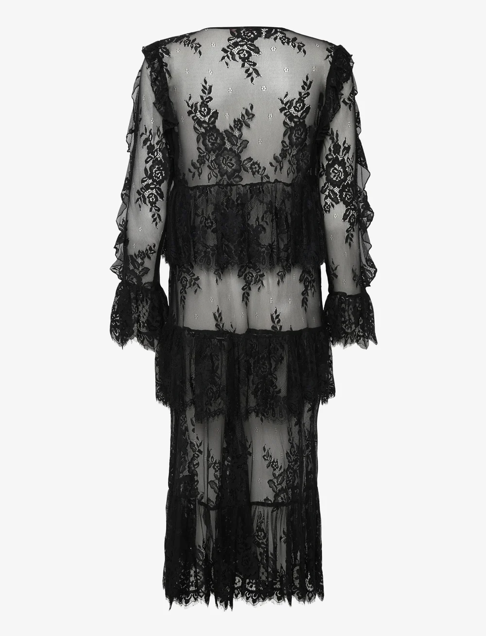 crās - Sheacras Dress - lace dresses - 9999 black - 2