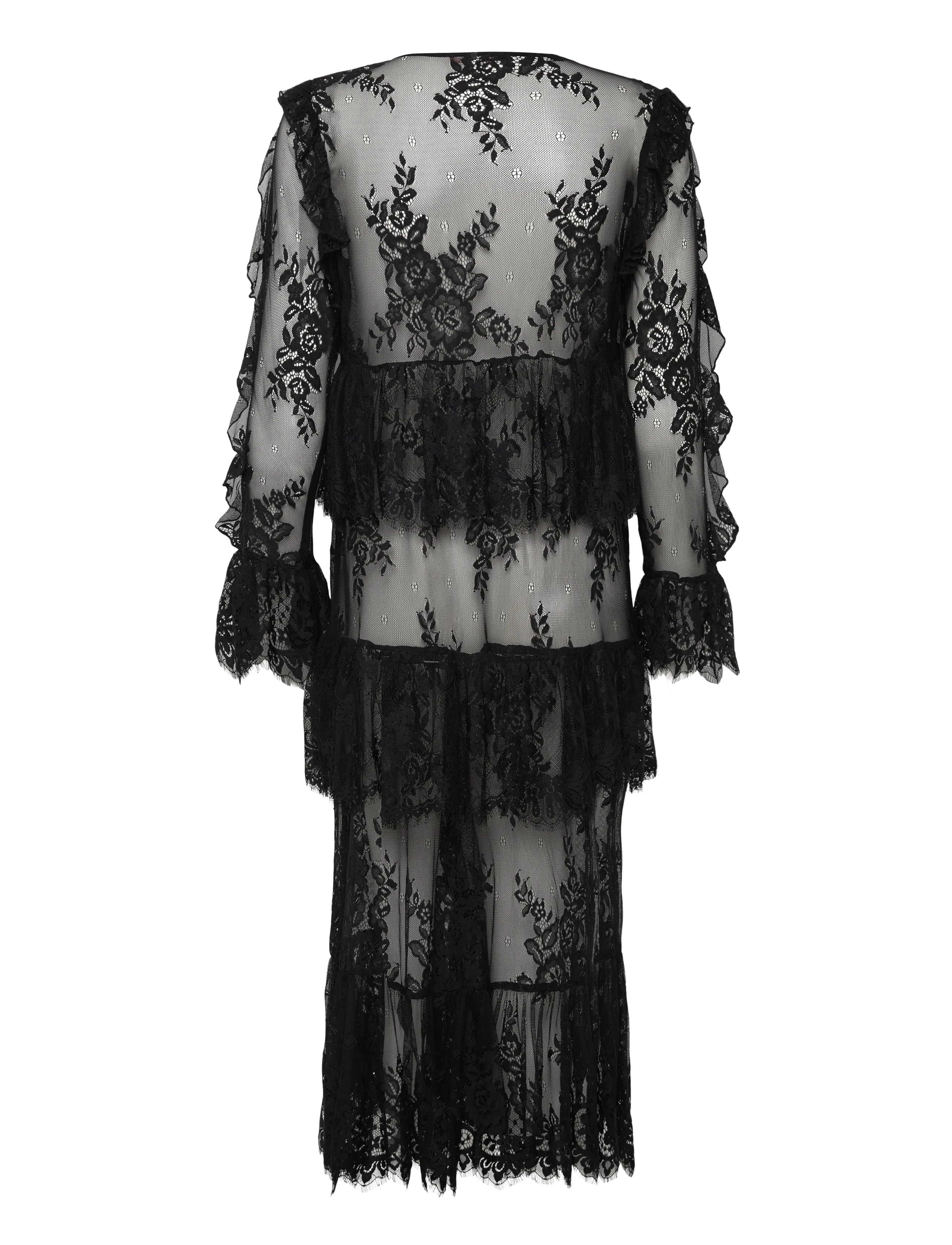 crās - Sheacras Dress - spitzenkleider - 9999 black - 2