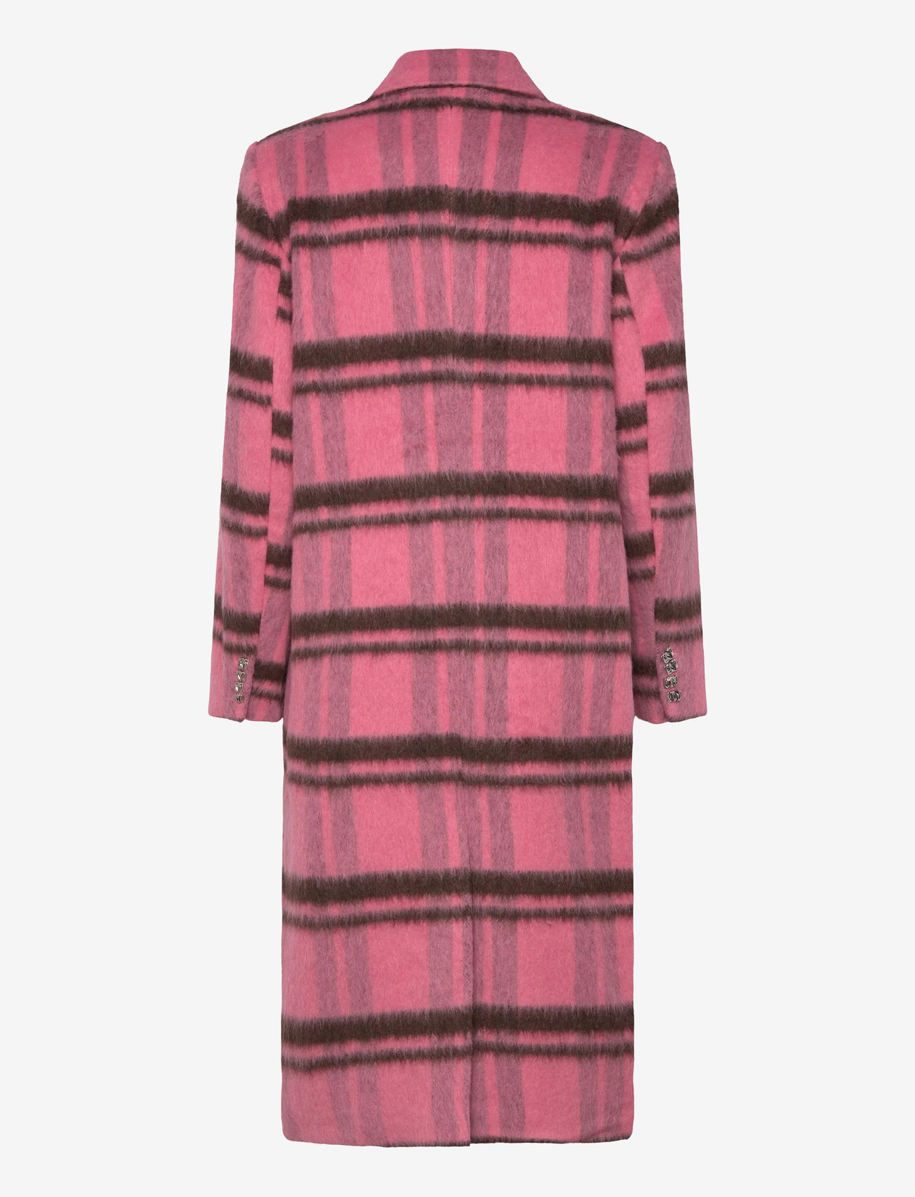 crās - Sloanecras Coat - yttertøy - 8114 pink check - 2