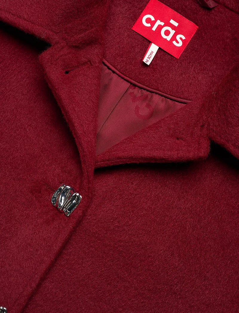 crās - Amalinacras Jacket - ulljackor - 4044 cabernet - 5