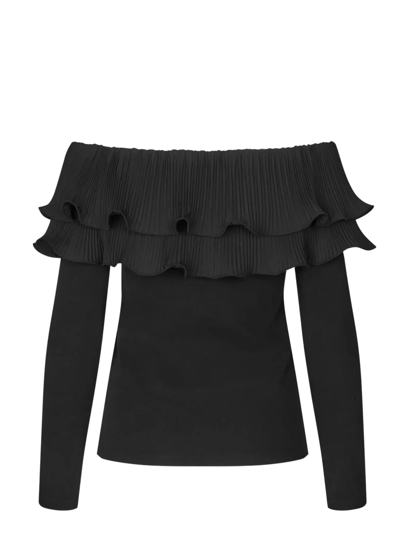 crās - Flouncecras Blouse - pikkade varrukatega pluusid - black - 2