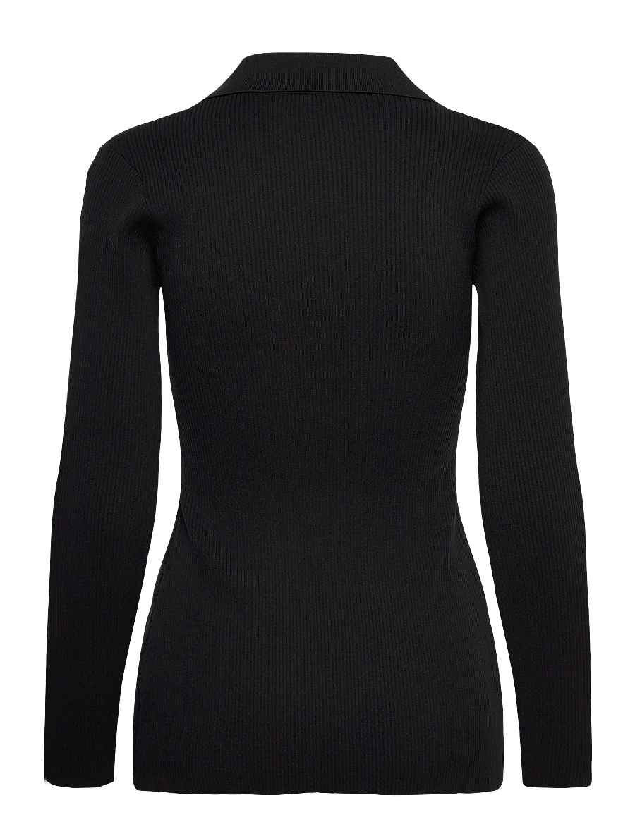 crās - Miracras Cardigan - hnepptar peysur - black - 2
