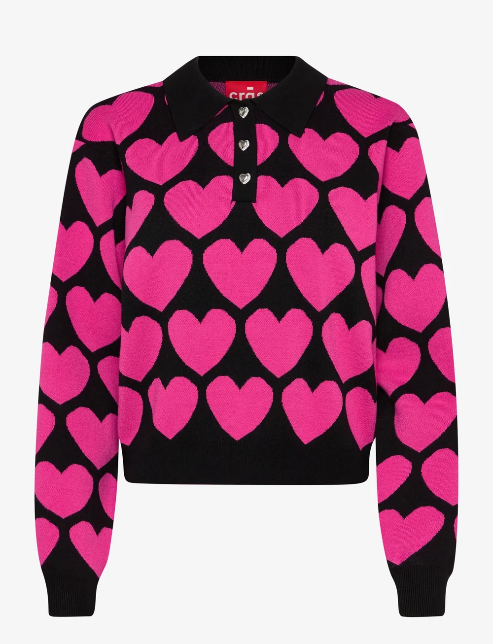 crās - Lovemycras Pullover - stickade tröjor - 4015 pink - 1