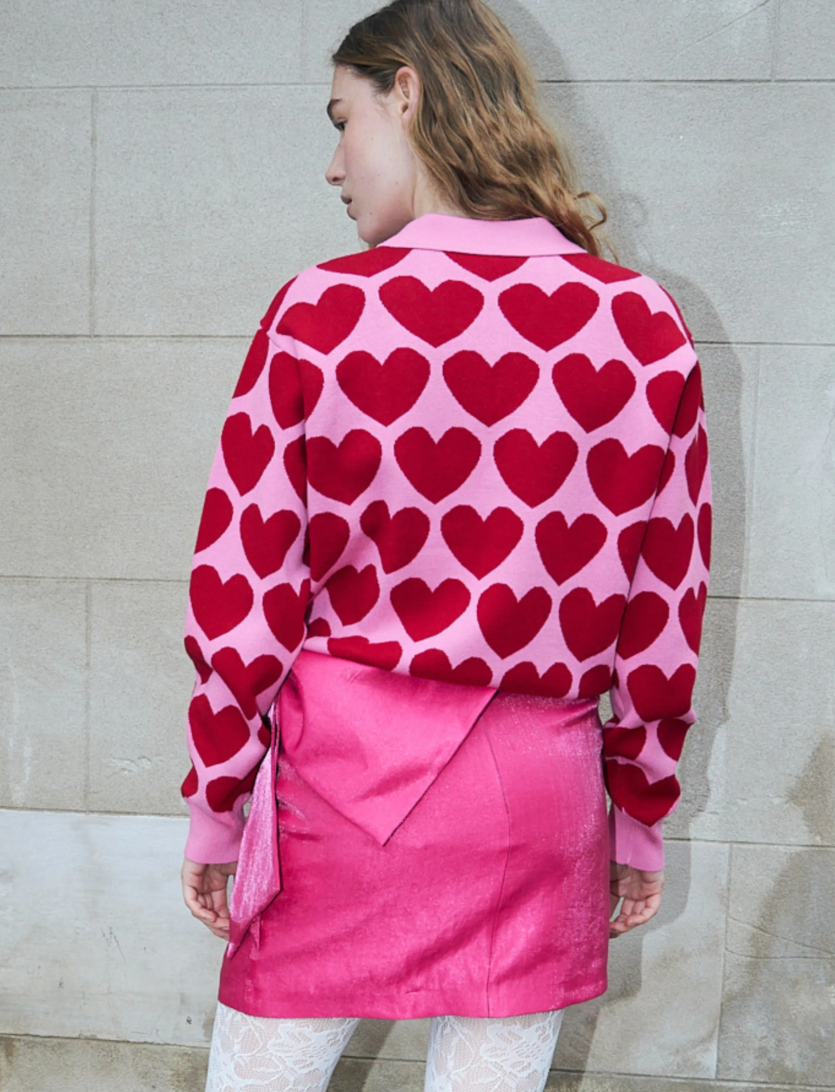 crās - Lovemycras Pullover - swetry - 4016 pink hearts - 4