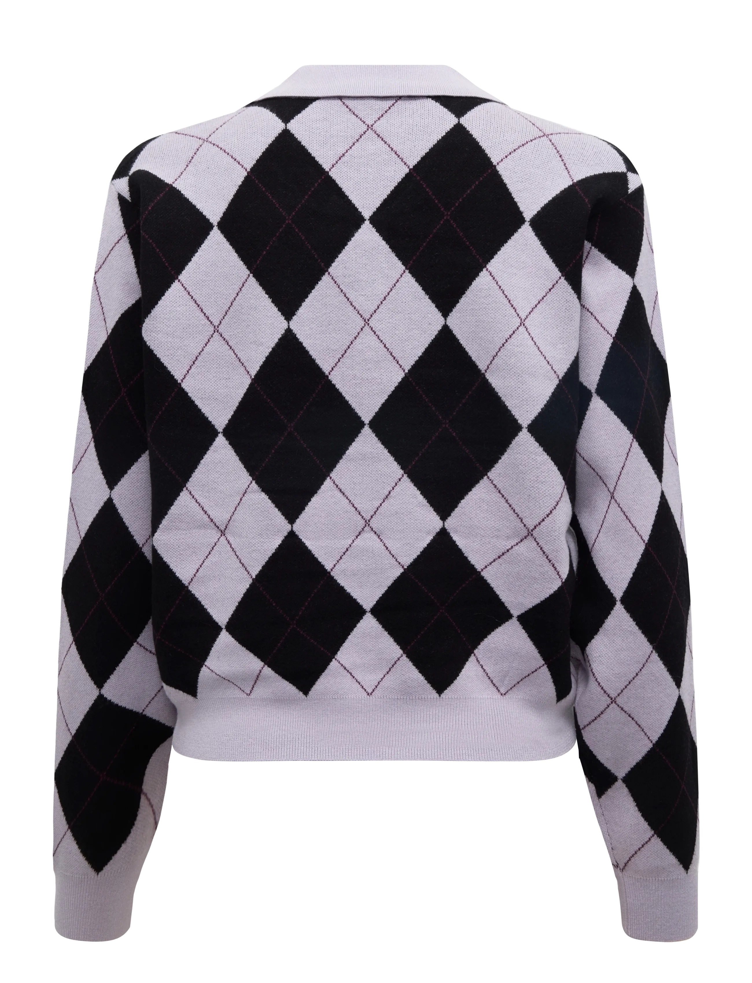 crās - Lovemycras Pullover - pullover - black argyle - 1