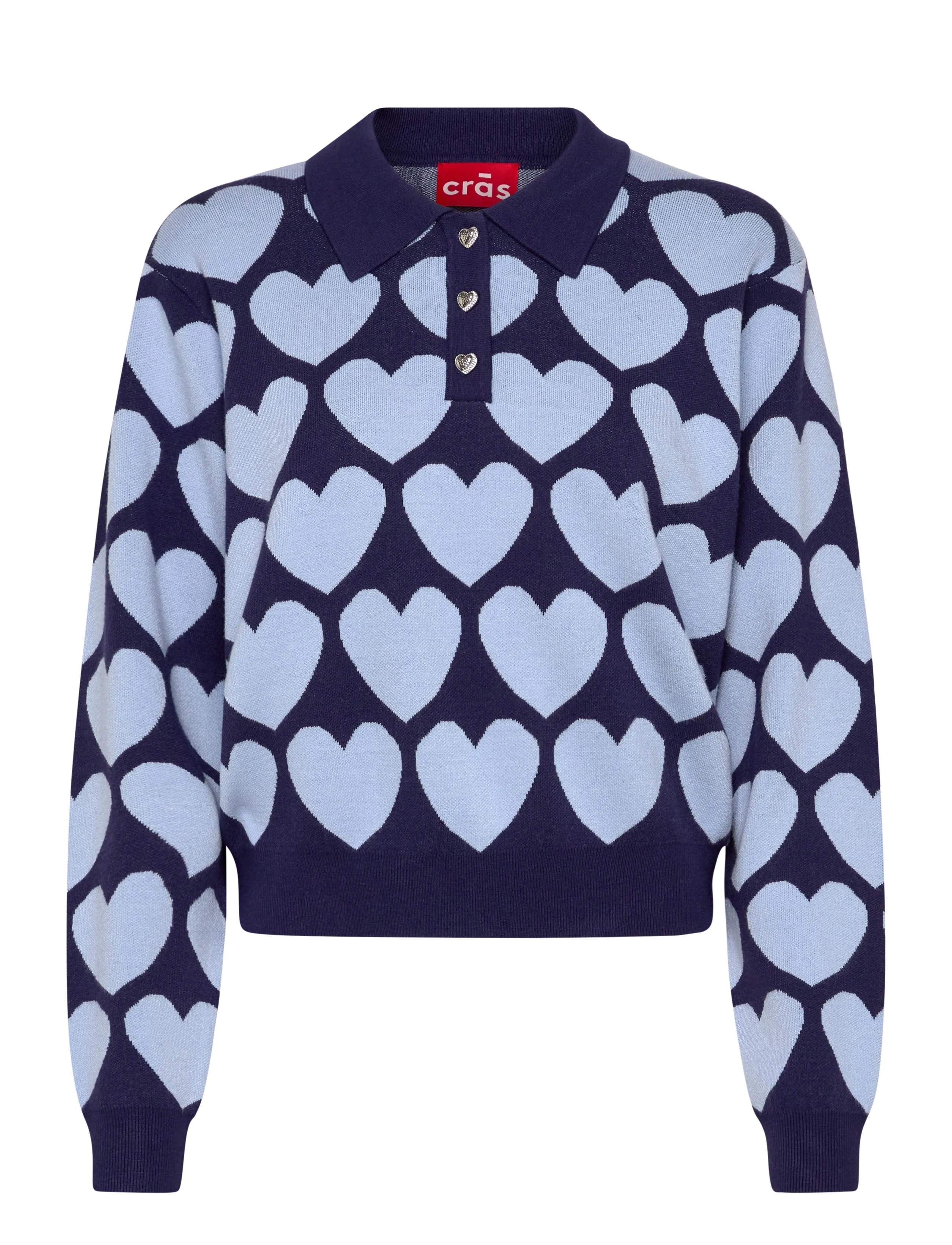 crās Lovemycras Pullover - Kleidung - BLUE / navy