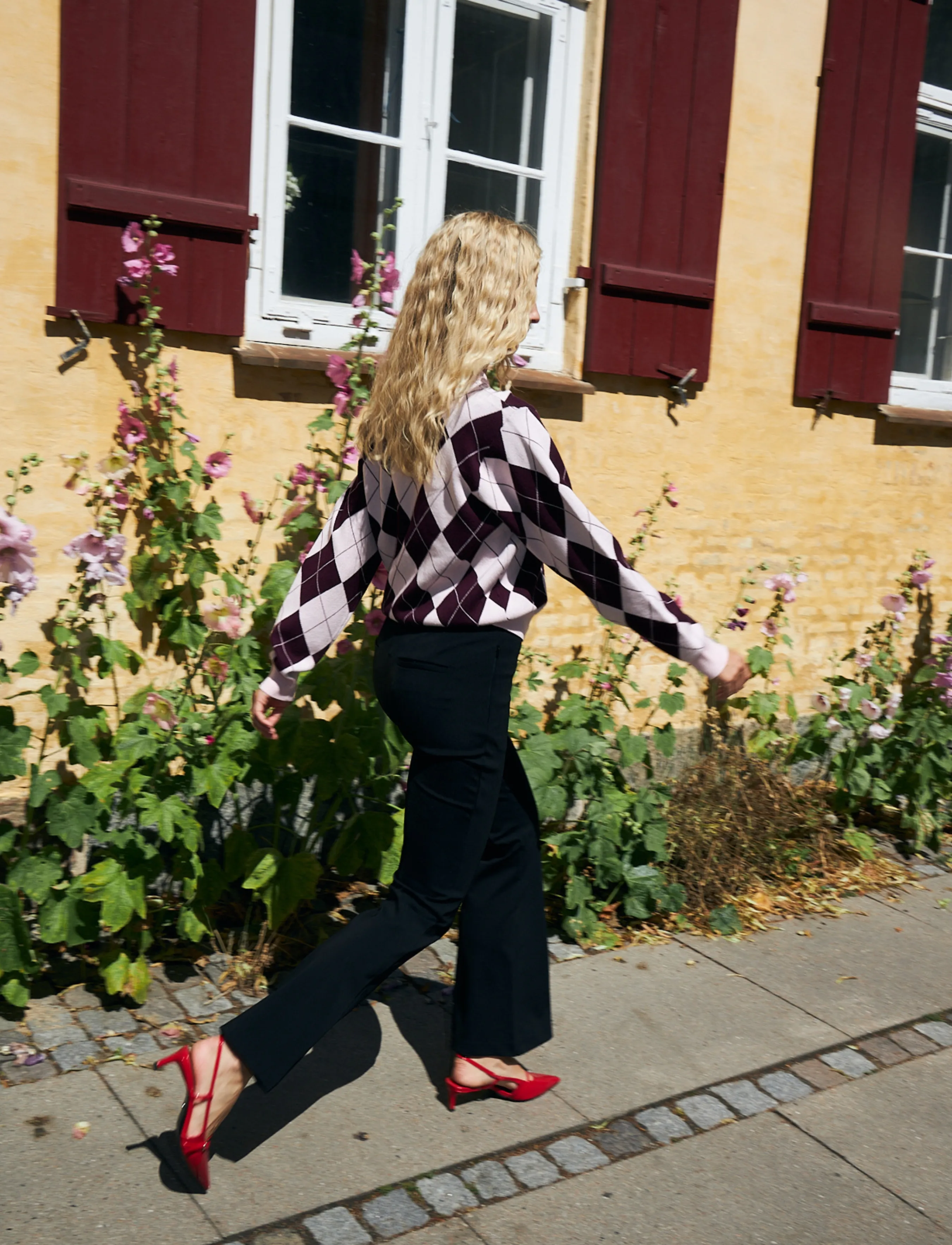 crās - Lovemycras Pullover - pullover - pink grape check - 5