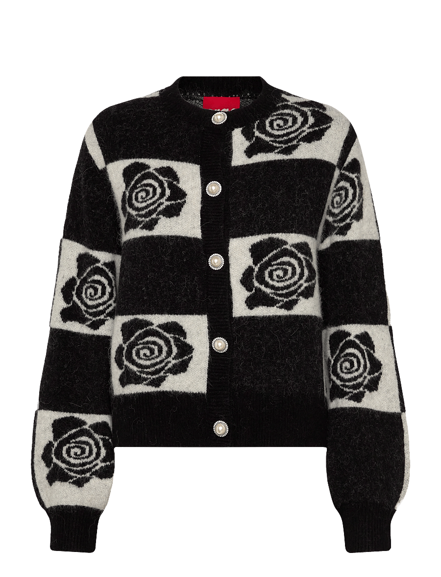 crās - Kiacras Cardigan - koftor - 9999 black - 1