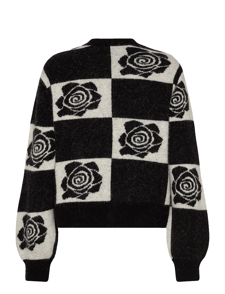 crās - Kiacras Cardigan - koftor - 9999 black - 2