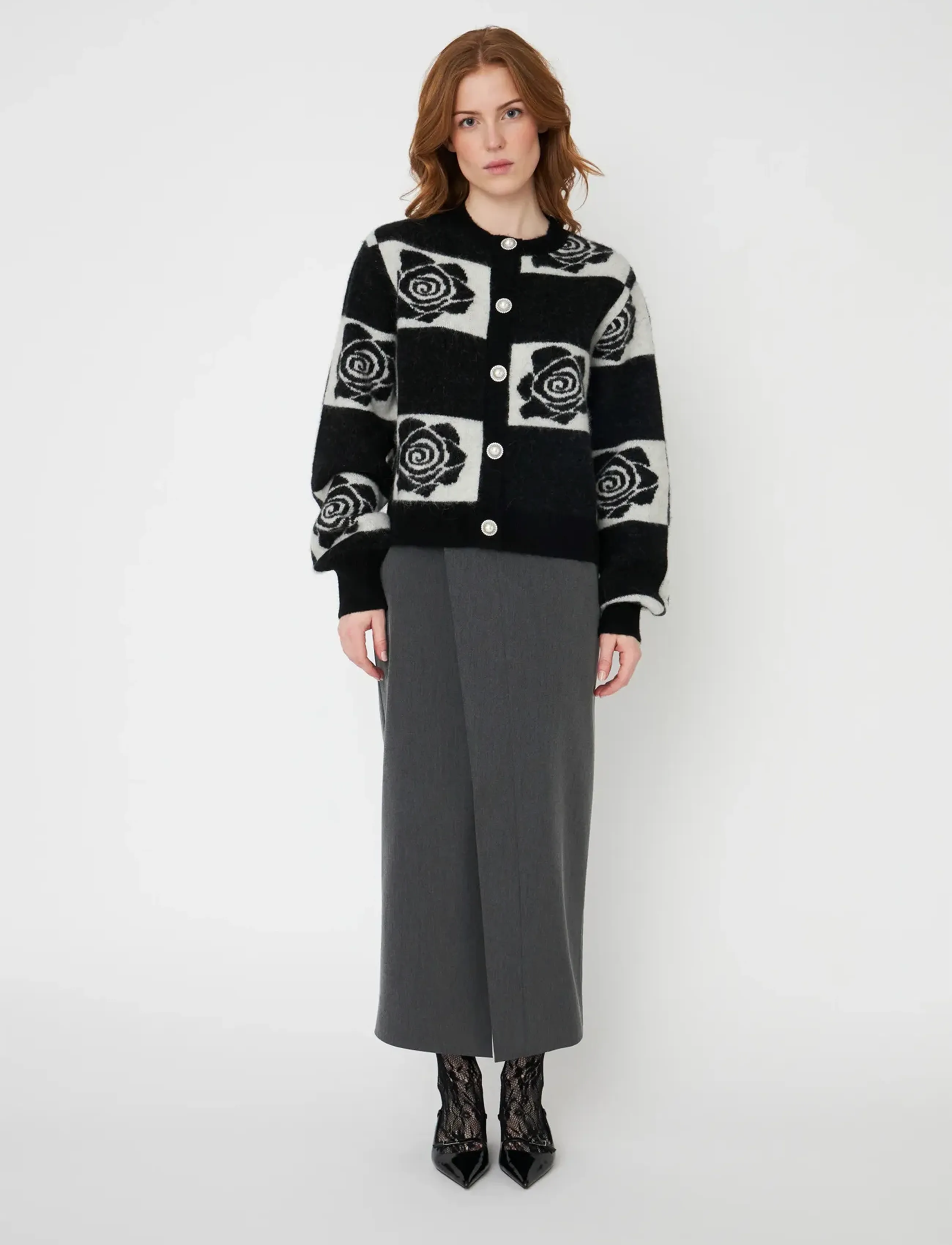 crās Kiacras Cardigan, 36, Black, Strik > Cardigans, Dame
