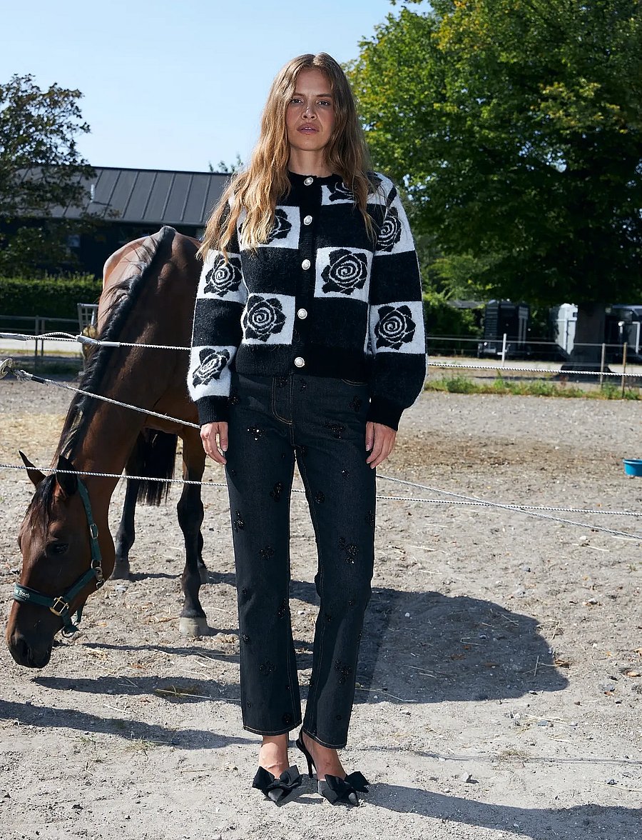 crās - Kiacras Cardigan - koftor - 9999 black - 4