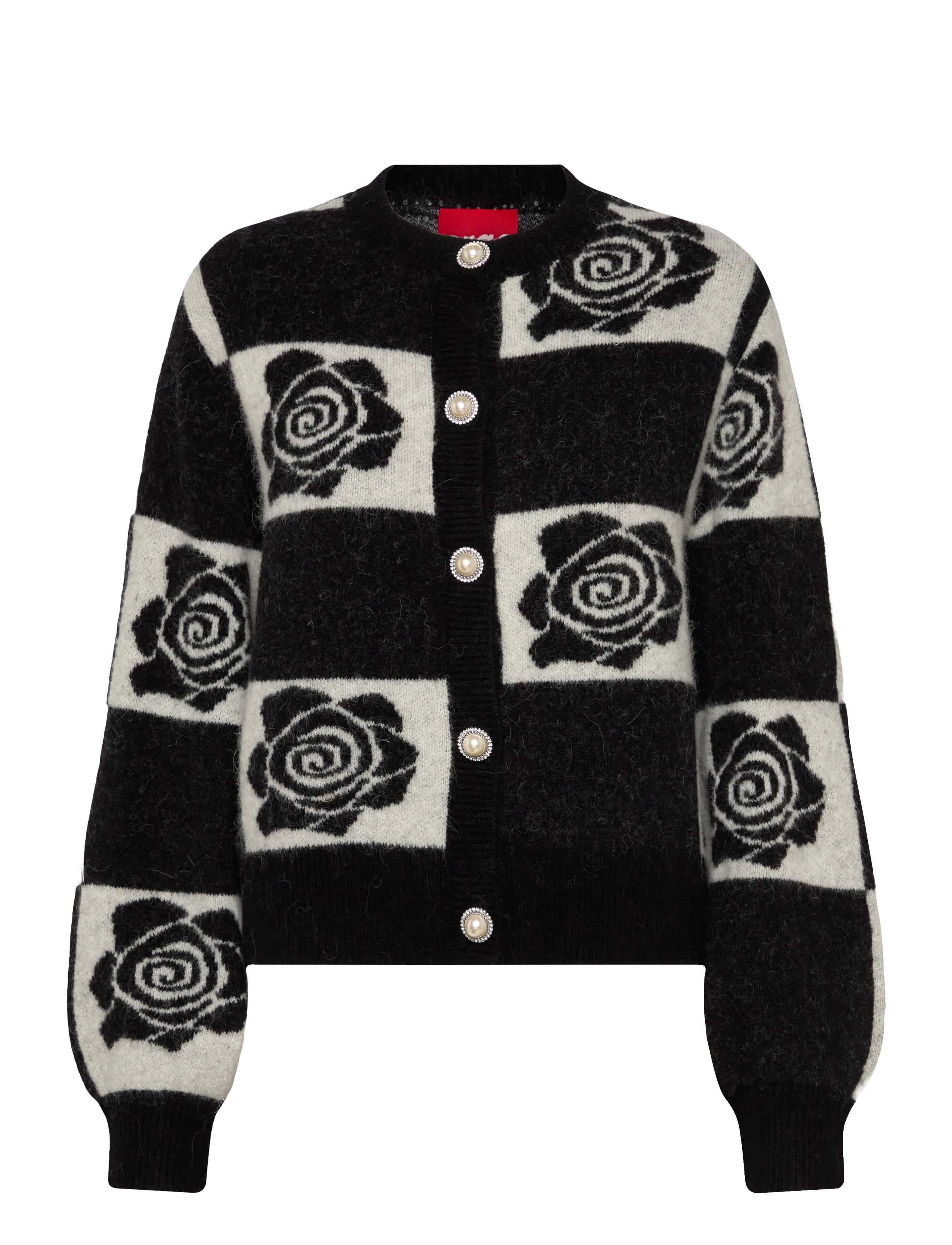 crās Kiacras Cardigan - Cardigans - BLACK / black