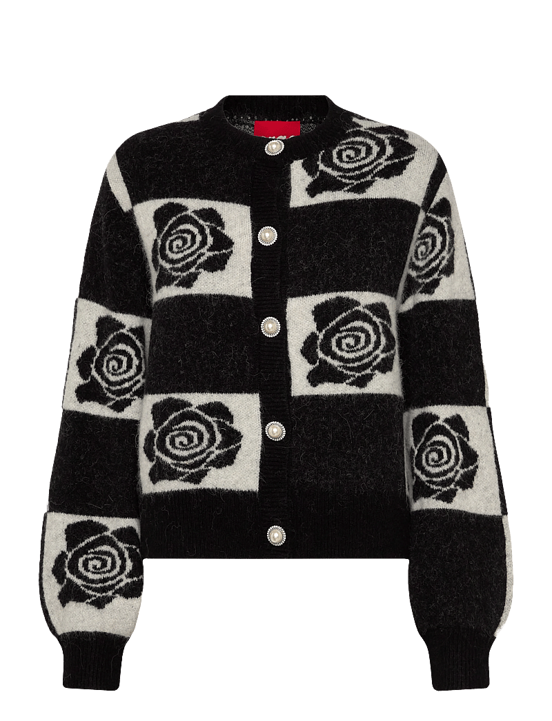 crās - Kiacras Cardigan - koftor - black - 1
